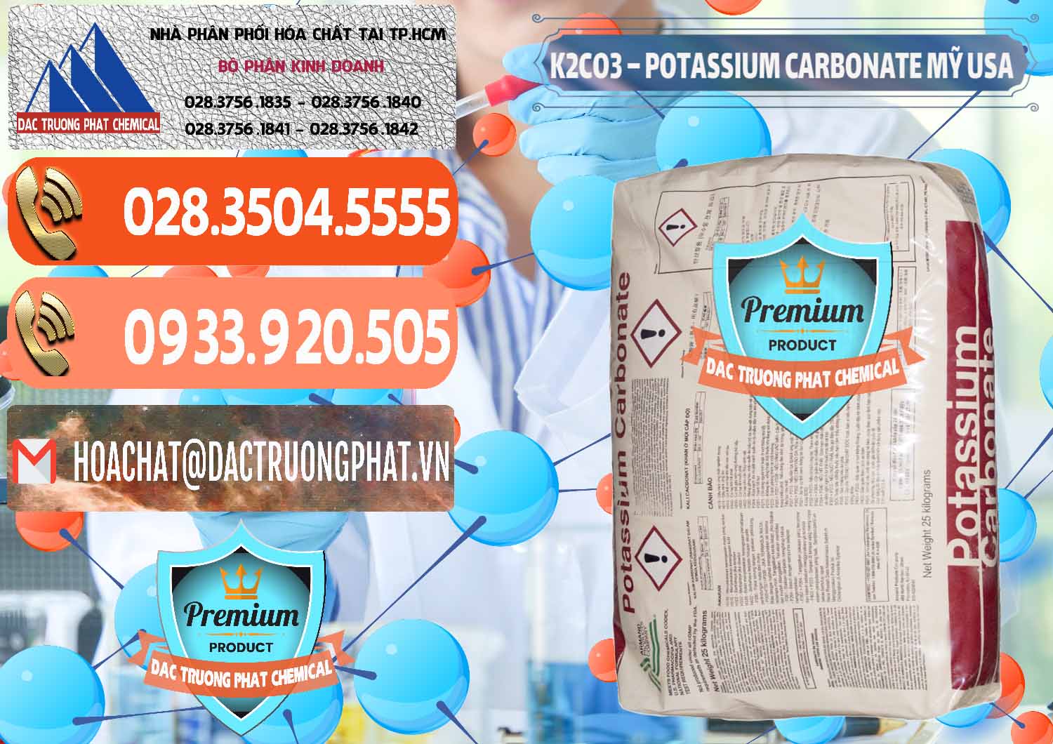 Công ty cung cấp ( bán ) K2Co3 – Potassium Carbonate Mỹ USA - 0082 - Công ty chuyên cung cấp - nhập khẩu hóa chất tại TP.HCM - hoachatmientay.com