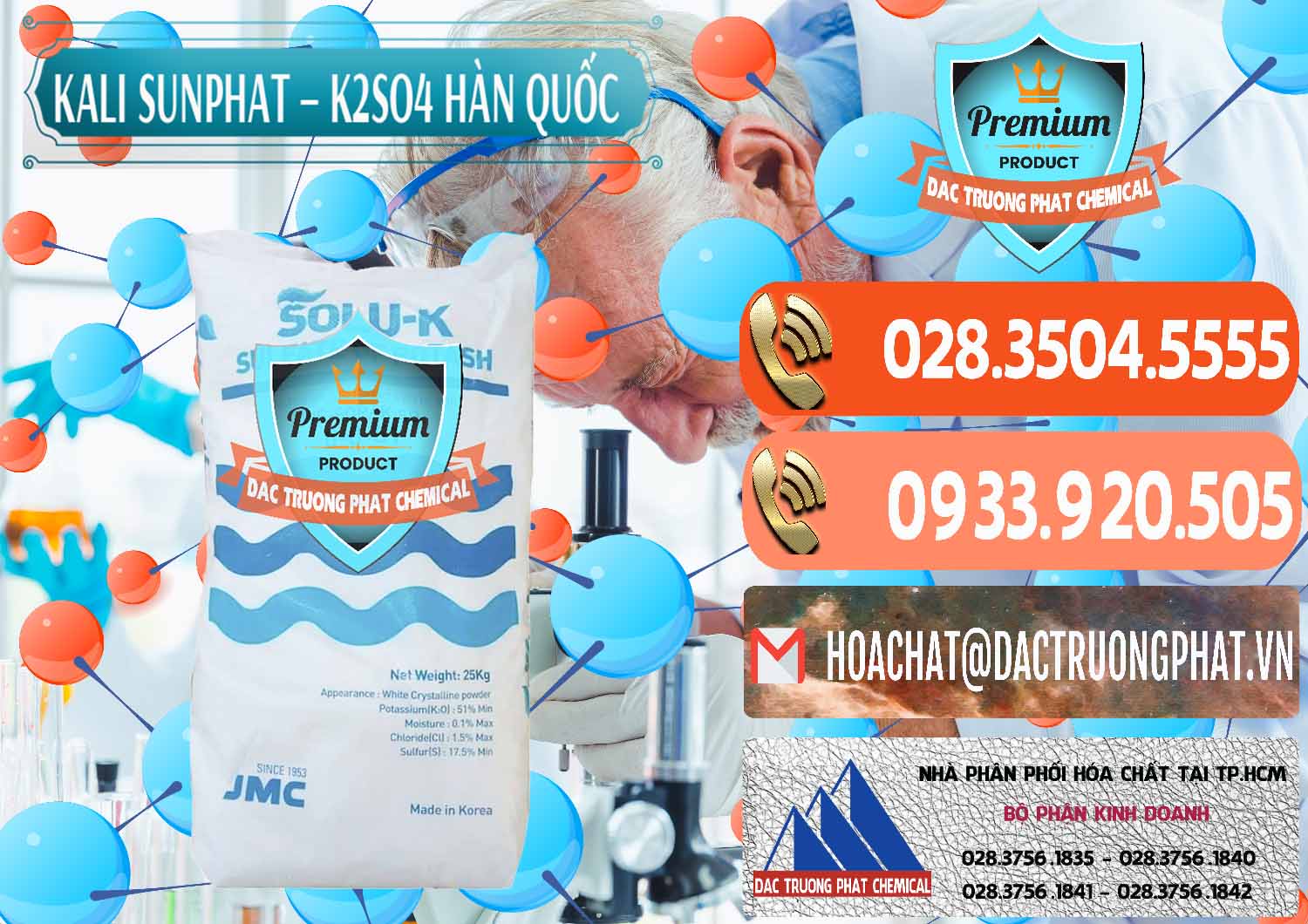 Công ty chuyên bán & cung cấp Kali Sunphat – K2SO4 Hàn Quốc Korea - 0410 - Đơn vị chuyên cung cấp _ nhập khẩu hóa chất tại TP.HCM - hoachatmientay.com