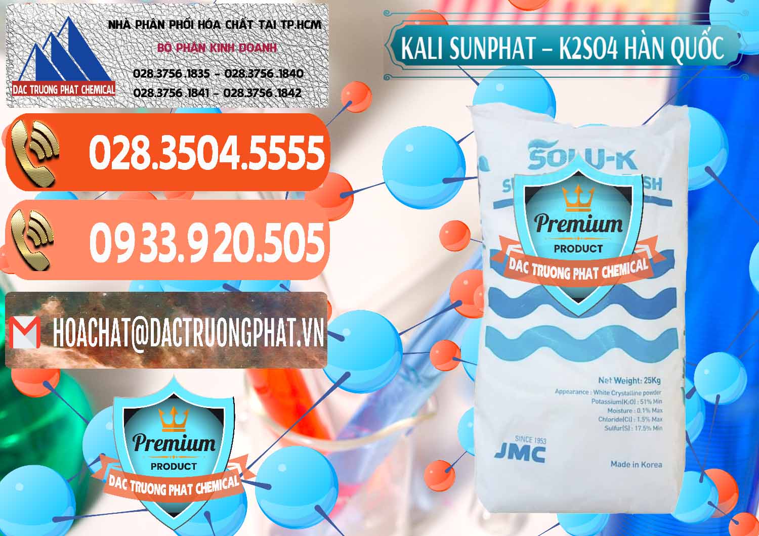 Nơi chuyên kinh doanh - bán Kali Sunphat – K2SO4 Hàn Quốc Korea - 0410 - Cty bán _ phân phối hóa chất tại TP.HCM - hoachatmientay.com