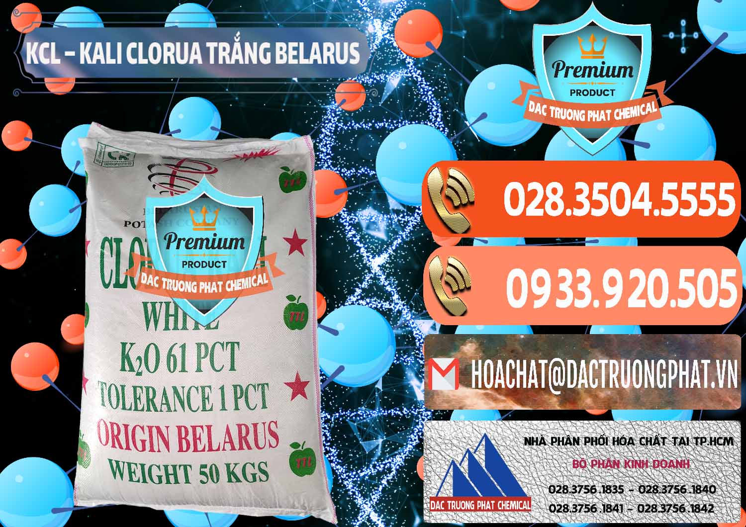 Chuyên cung cấp và bán KCL – Kali Clorua Trắng Belarus - 0085 - Nhà phân phối và cung ứng hóa chất tại TP.HCM - hoachatmientay.com