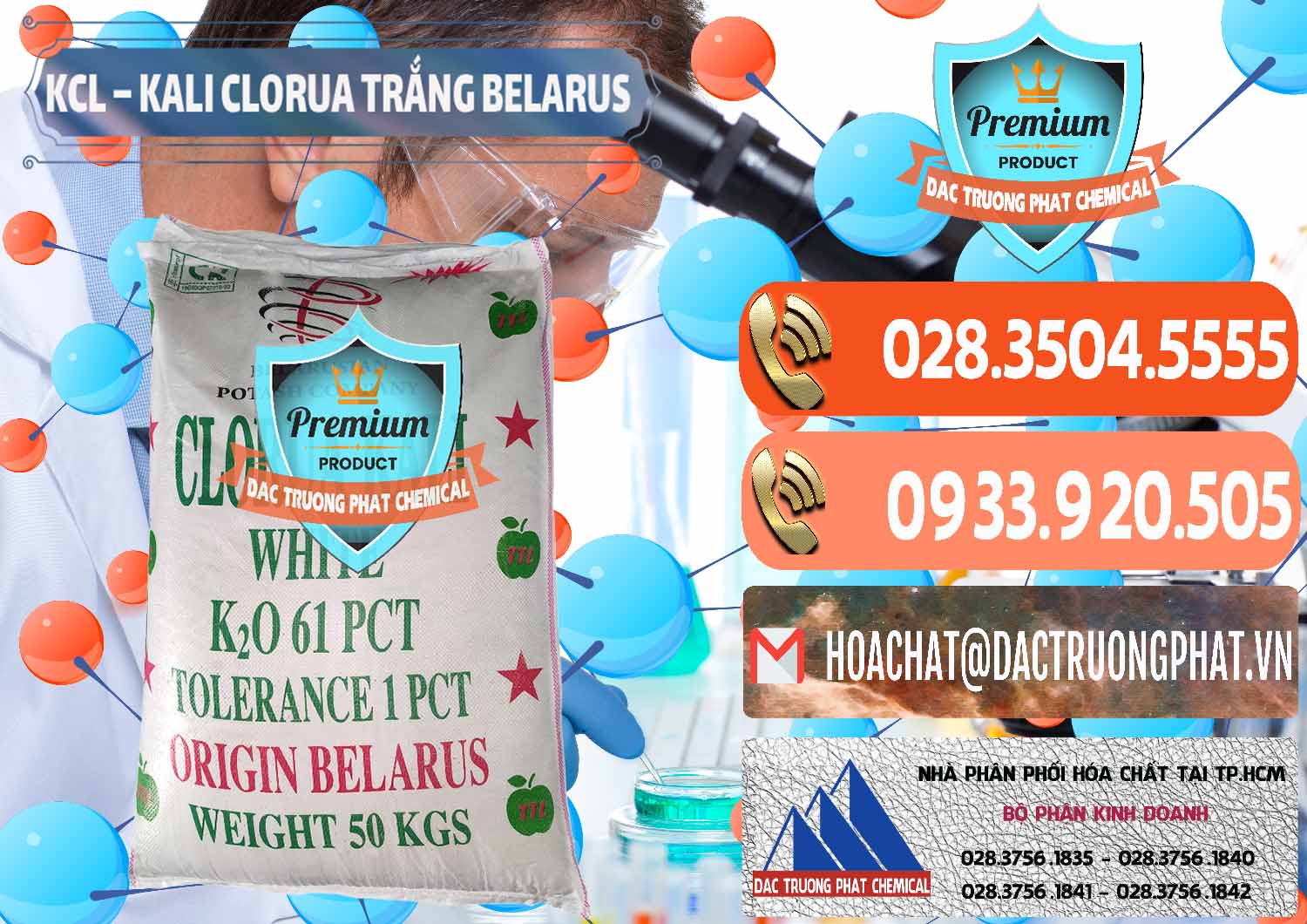 Nơi chuyên bán ( cung cấp ) KCL – Kali Clorua Trắng Belarus - 0085 - Công ty nhập khẩu và phân phối hóa chất tại TP.HCM - hoachatmientay.com