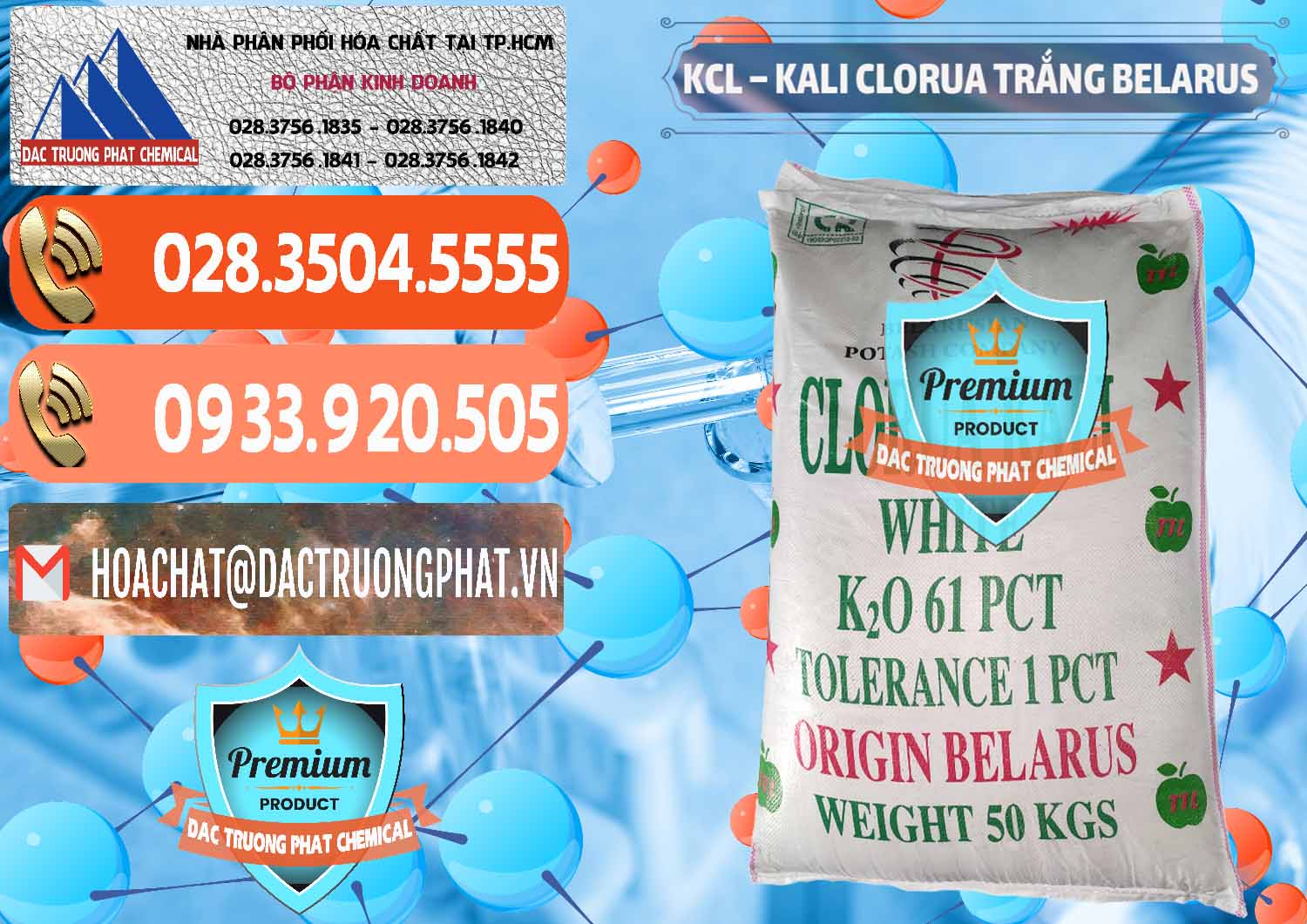 Đơn vị chuyên bán và cung cấp KCL – Kali Clorua Trắng Belarus - 0085 - Cty cung cấp - phân phối hóa chất tại TP.HCM - hoachatmientay.com