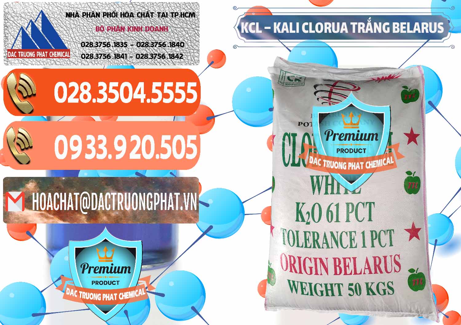 Cty bán _ cung cấp KCL – Kali Clorua Trắng Belarus - 0085 - Đơn vị chuyên kinh doanh và phân phối hóa chất tại TP.HCM - hoachatmientay.com