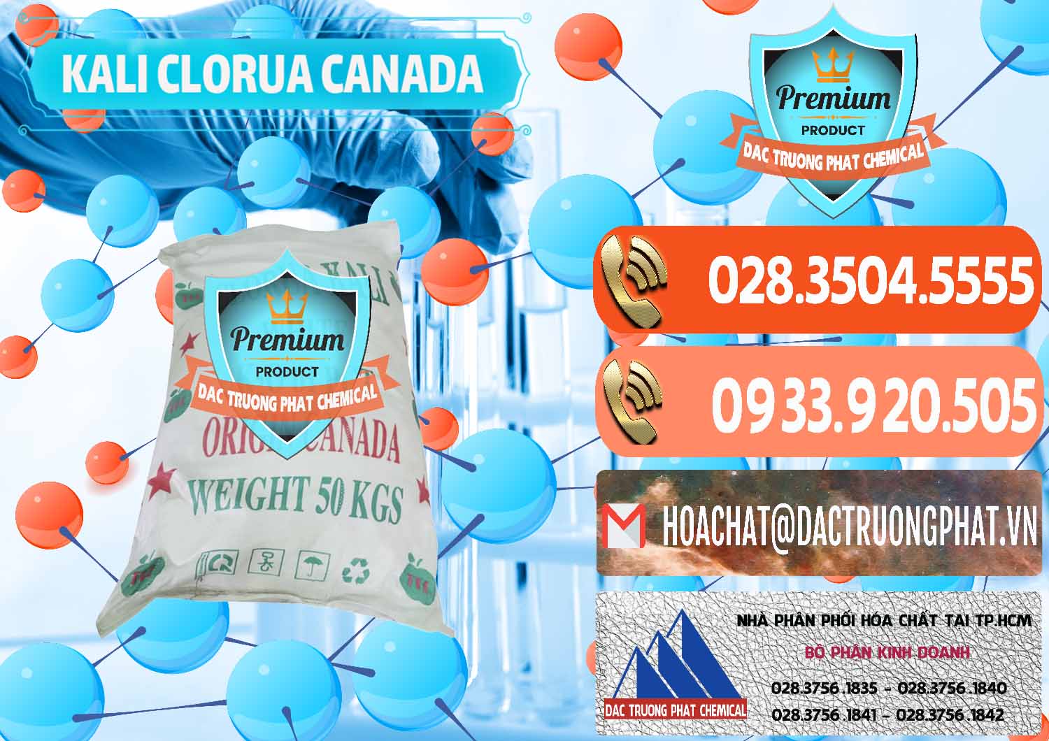 Nơi cung ứng và bán KCL – Kali Clorua Trắng Canada - 0437 - Nhập khẩu _ phân phối hóa chất tại TP.HCM - hoachatmientay.com