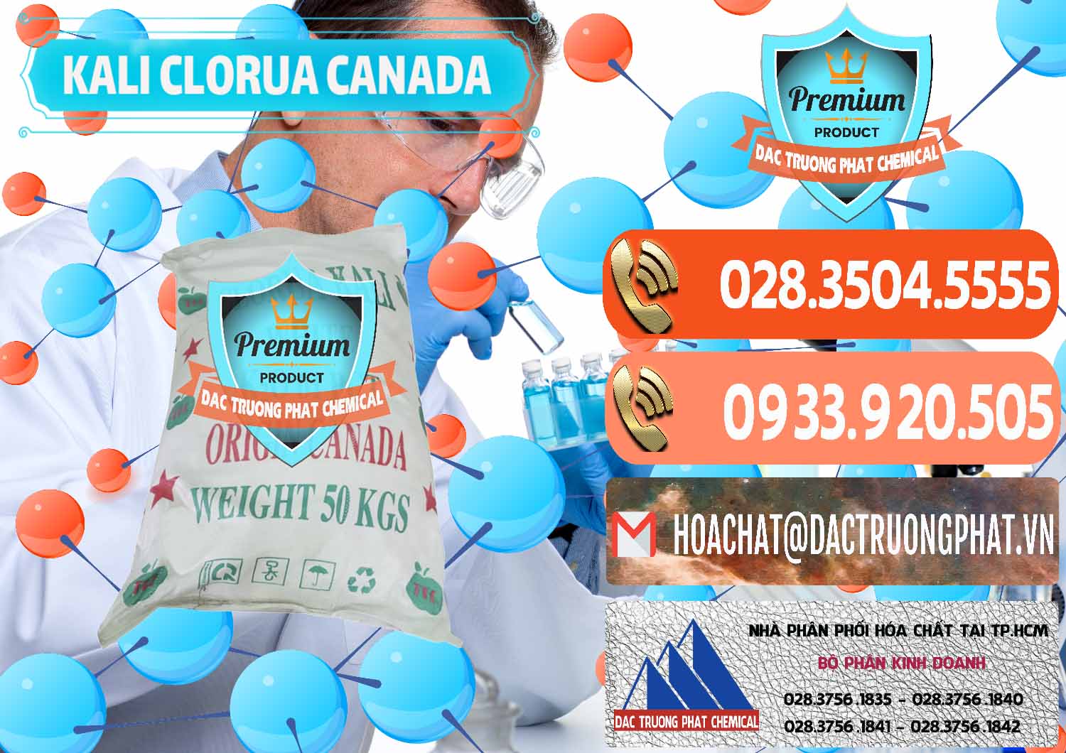 Công ty bán & phân phối KCL – Kali Clorua Trắng Canada - 0437 - Phân phối _ cung cấp hóa chất tại TP.HCM - hoachatmientay.com