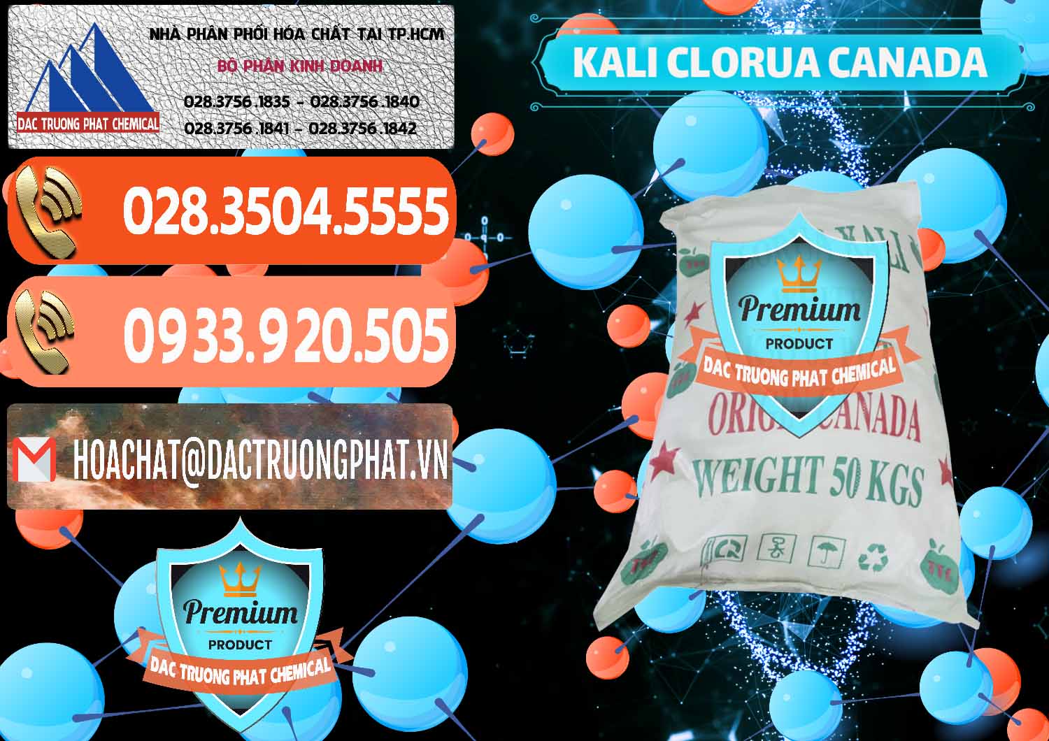 Nơi chuyên cung cấp & bán KCL – Kali Clorua Trắng Canada - 0437 - Công ty chuyên nhập khẩu ( phân phối ) hóa chất tại TP.HCM - hoachatmientay.com