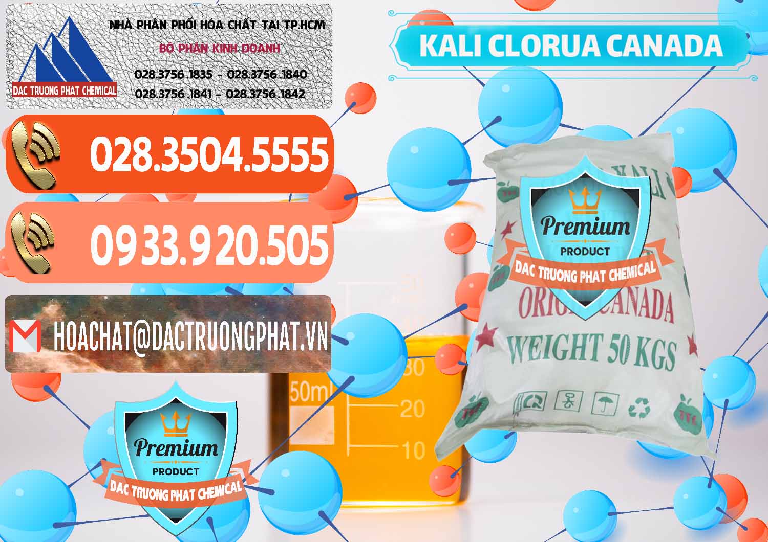 Nơi chuyên nhập khẩu và bán KCL – Kali Clorua Trắng Canada - 0437 - Phân phối ( nhập khẩu ) hóa chất tại TP.HCM - hoachatmientay.com
