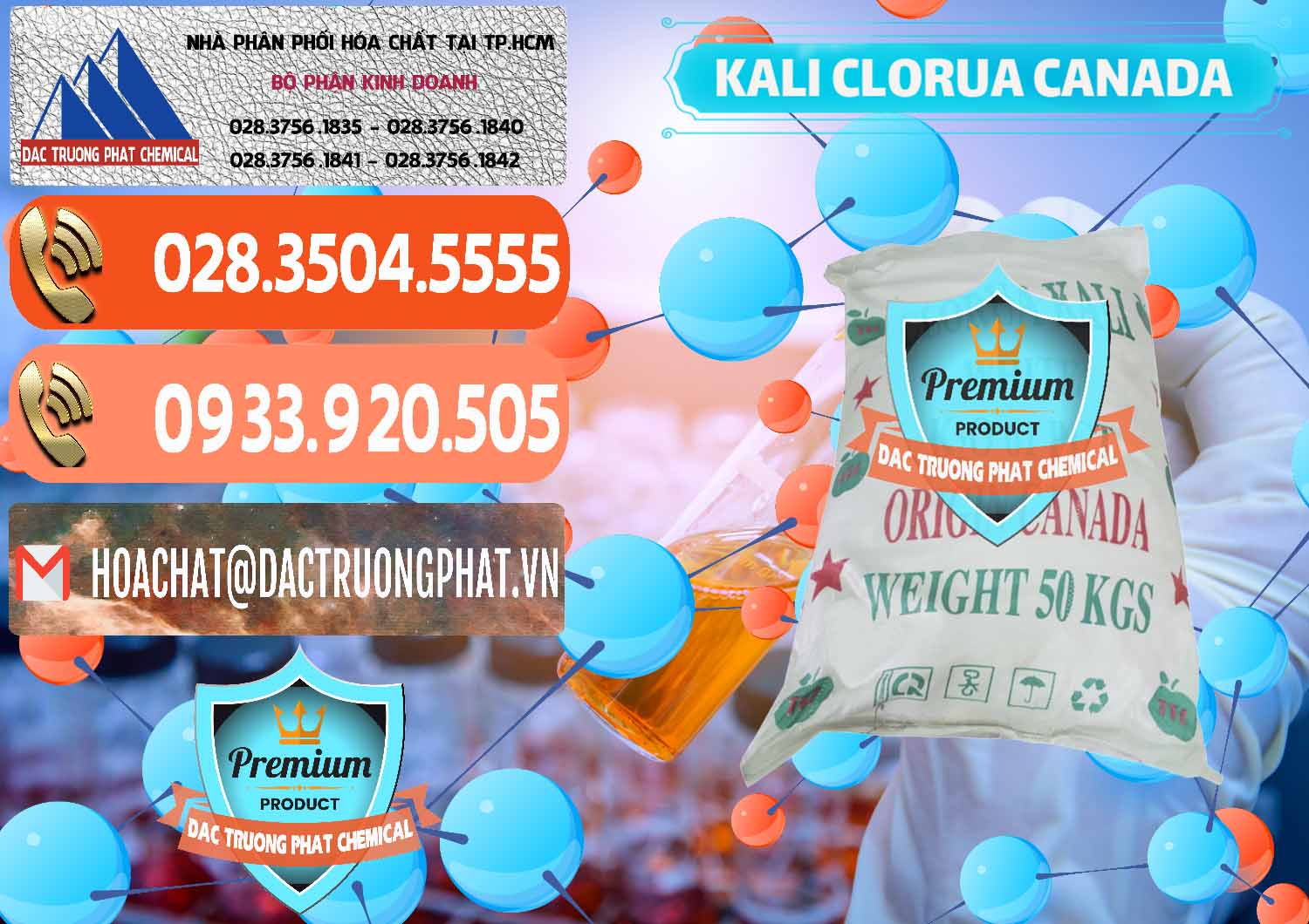 Đơn vị bán - phân phối KCL – Kali Clorua Trắng Canada - 0437 - Cty kinh doanh & cung cấp hóa chất tại TP.HCM - hoachatmientay.com