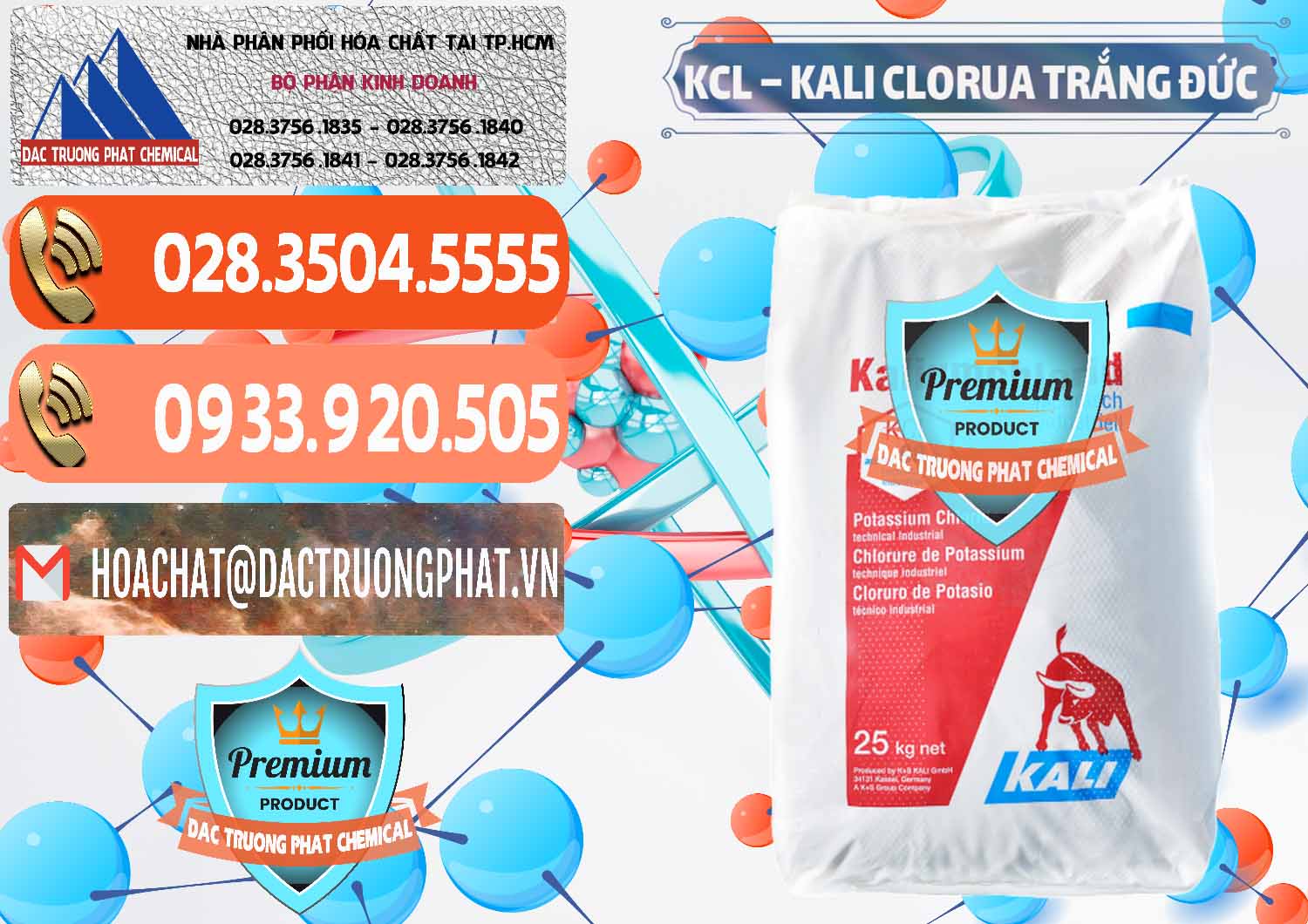 Đơn vị chuyên phân phối ( bán ) KCL – Kali Clorua Trắng Đức Germany - 0086 - Cung cấp & nhập khẩu hóa chất tại TP.HCM - hoachatmientay.com