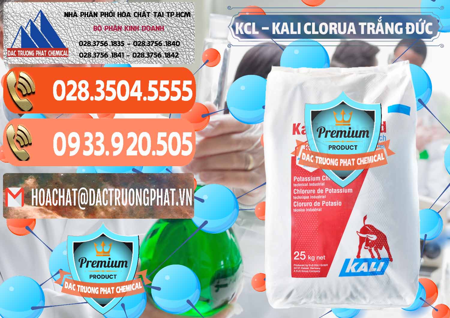 Công ty chuyên phân phối & bán KCL – Kali Clorua Trắng Đức Germany - 0086 - Đơn vị chuyên phân phối - nhập khẩu hóa chất tại TP.HCM - hoachatmientay.com