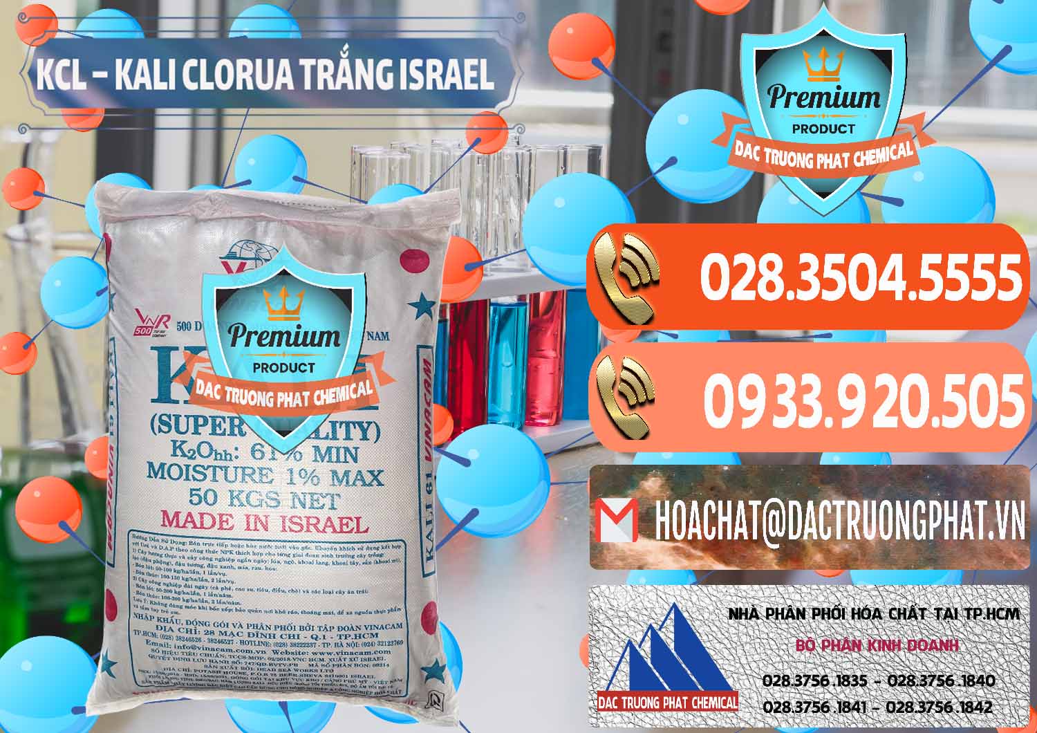 Nơi bán và cung ứng KCL – Kali Clorua Trắng Israel - 0087 - Nơi nhập khẩu _ phân phối hóa chất tại TP.HCM - hoachatmientay.com