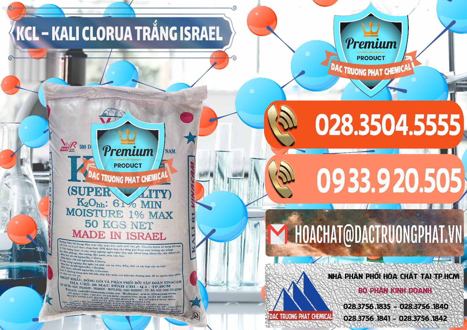 Nơi cung cấp và bán KCL – Kali Clorua Trắng Israel - 0087 - Cung cấp _ kinh doanh hóa chất tại TP.HCM - hoachatmientay.com