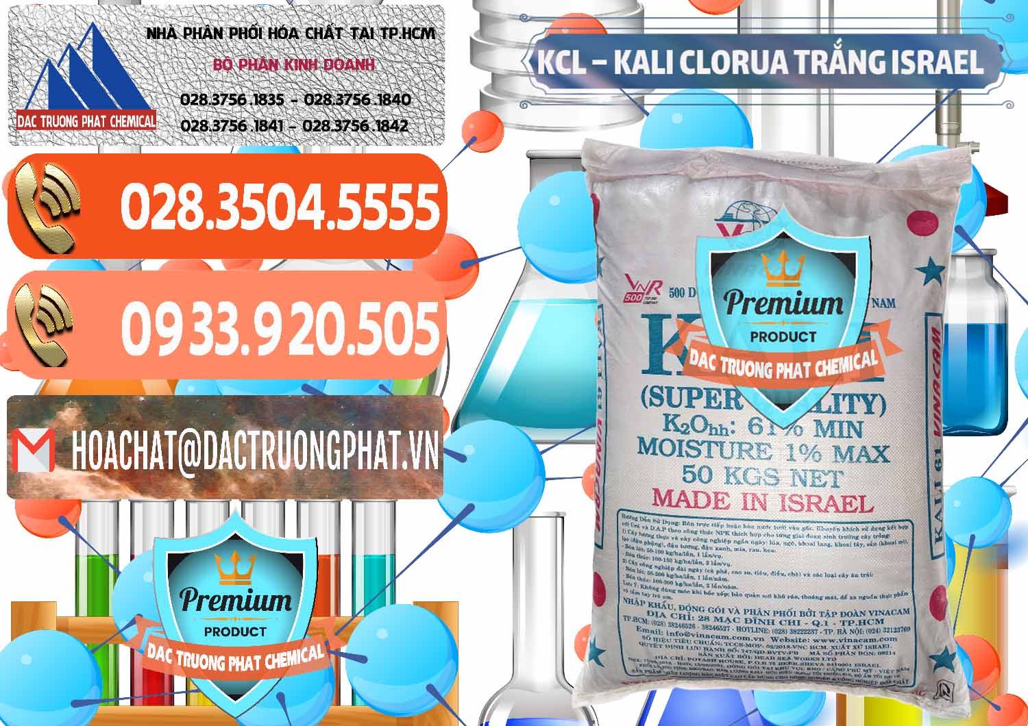 Cty cung cấp - bán KCL – Kali Clorua Trắng Israel - 0087 - Công ty chuyên kinh doanh và cung cấp hóa chất tại TP.HCM - hoachatmientay.com