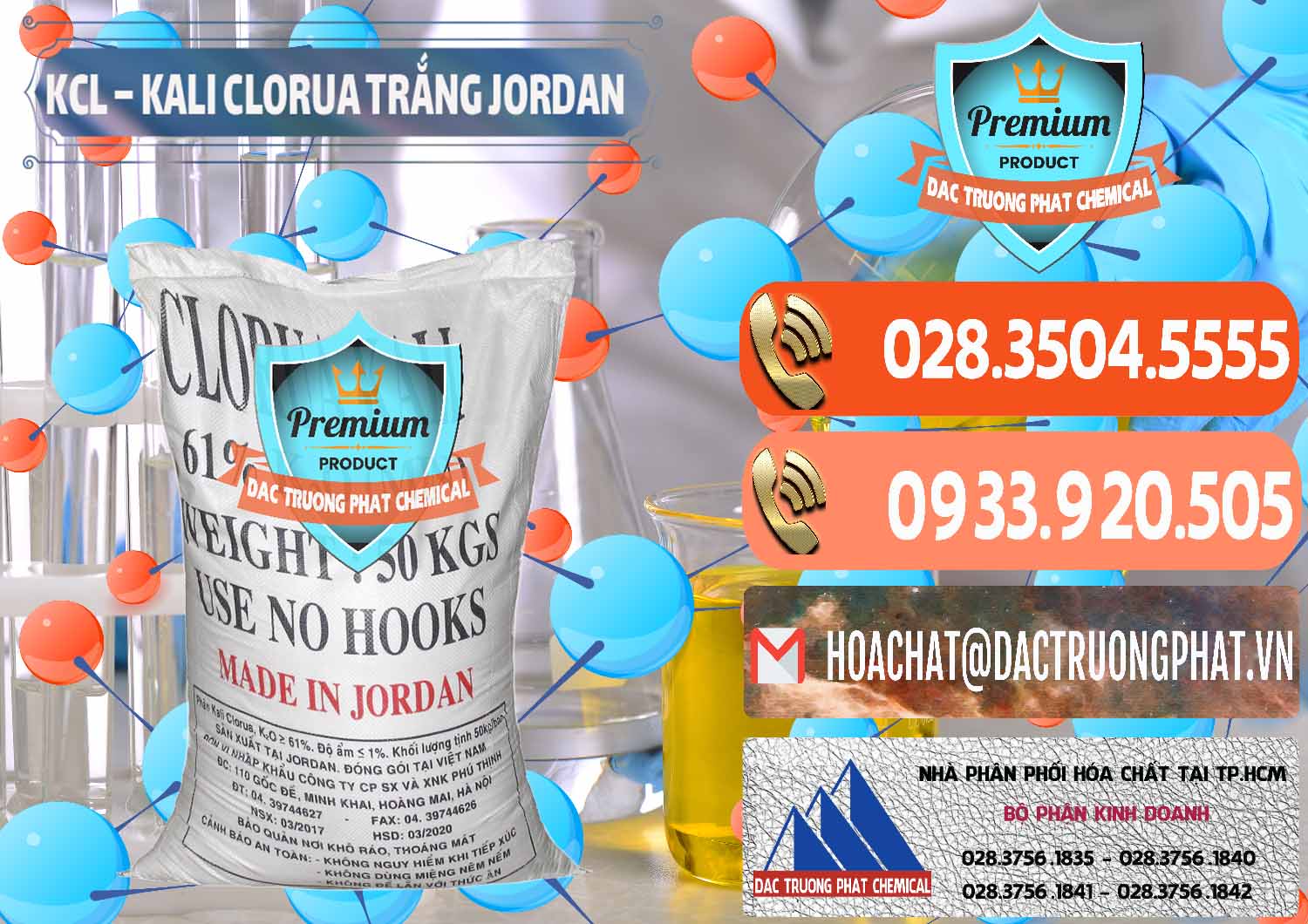 Cty chuyên cung cấp ( bán ) KCL – Kali Clorua Trắng Jordan - 0088 - Cty phân phối _ bán hóa chất tại TP.HCM - hoachatmientay.com
