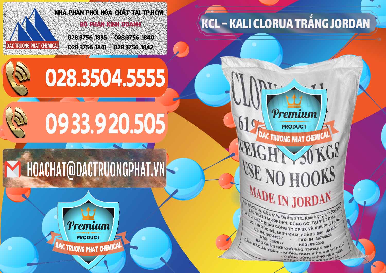 Công ty cung ứng - bán KCL – Kali Clorua Trắng Jordan - 0088 - Đơn vị kinh doanh _ cung cấp hóa chất tại TP.HCM - hoachatmientay.com