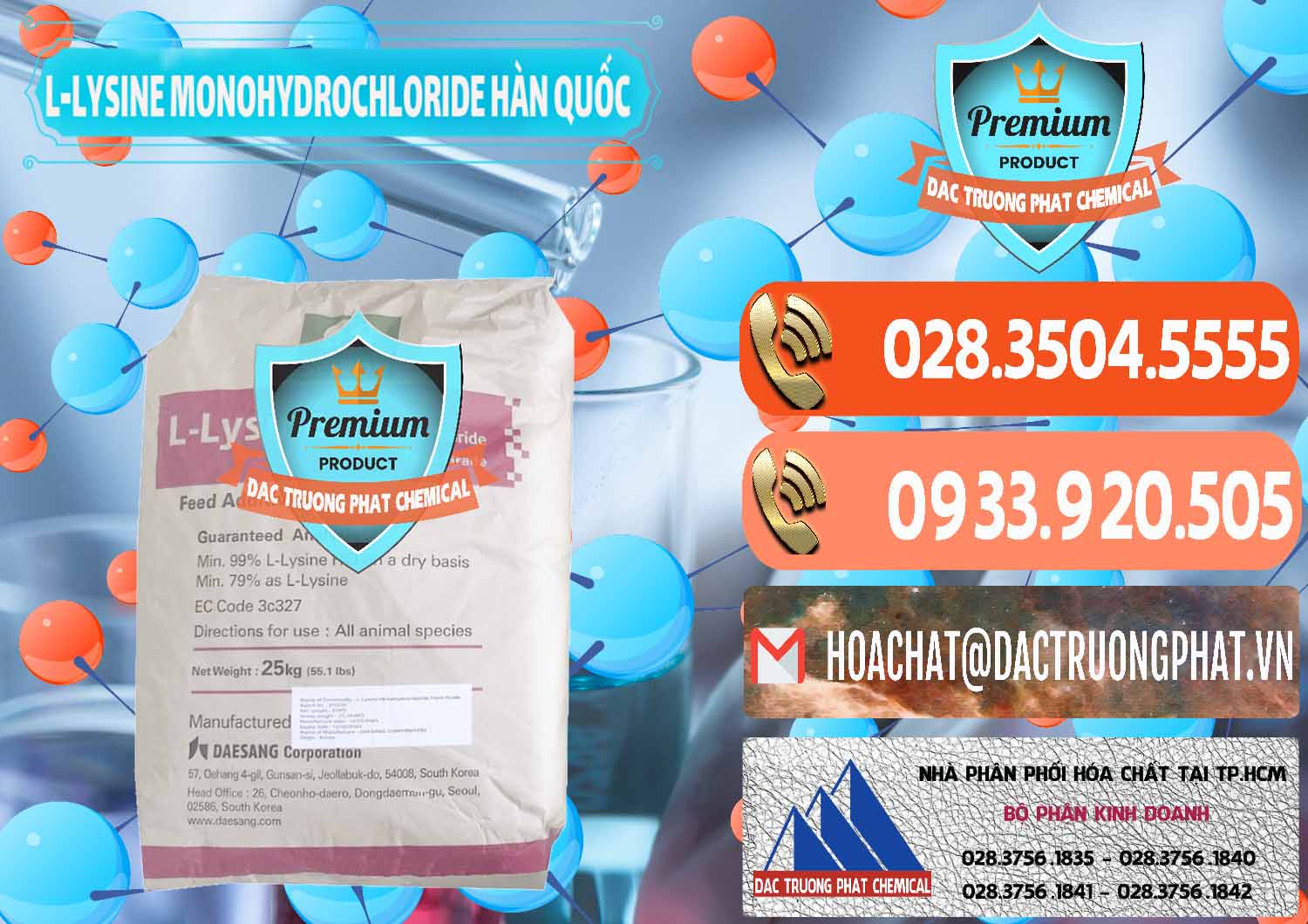 Cty bán và cung ứng L-Lysine Monohydrochloride Feed Grade Sewon Hàn Quốc Korea - 0302 - Phân phối & cung cấp hóa chất tại TP.HCM - hoachatmientay.com