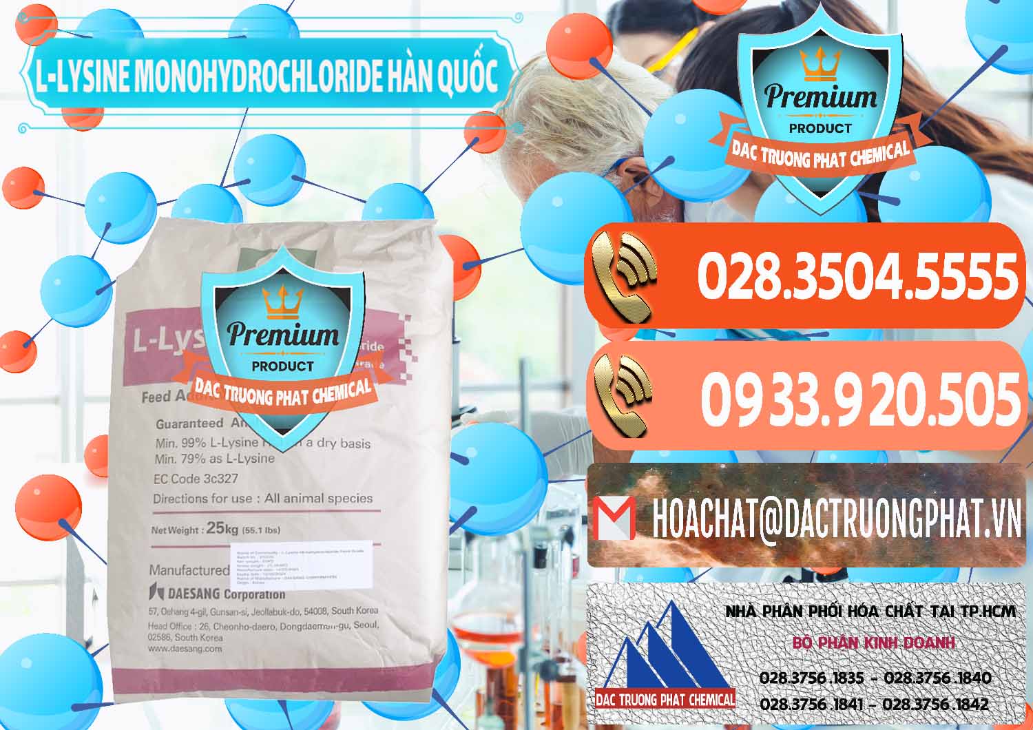 Đơn vị chuyên cung ứng - bán L-Lysine Monohydrochloride Feed Grade Sewon Hàn Quốc Korea - 0302 - Đơn vị cung cấp và kinh doanh hóa chất tại TP.HCM - hoachatmientay.com
