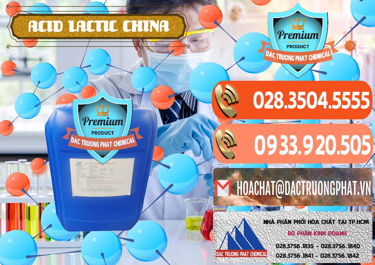 Nơi bán _ cung cấp Acid Lactic – Axit Lactic Trung Quốc China - 0374 - Cty kinh doanh - phân phối hóa chất tại TP.HCM - hoachatmientay.com