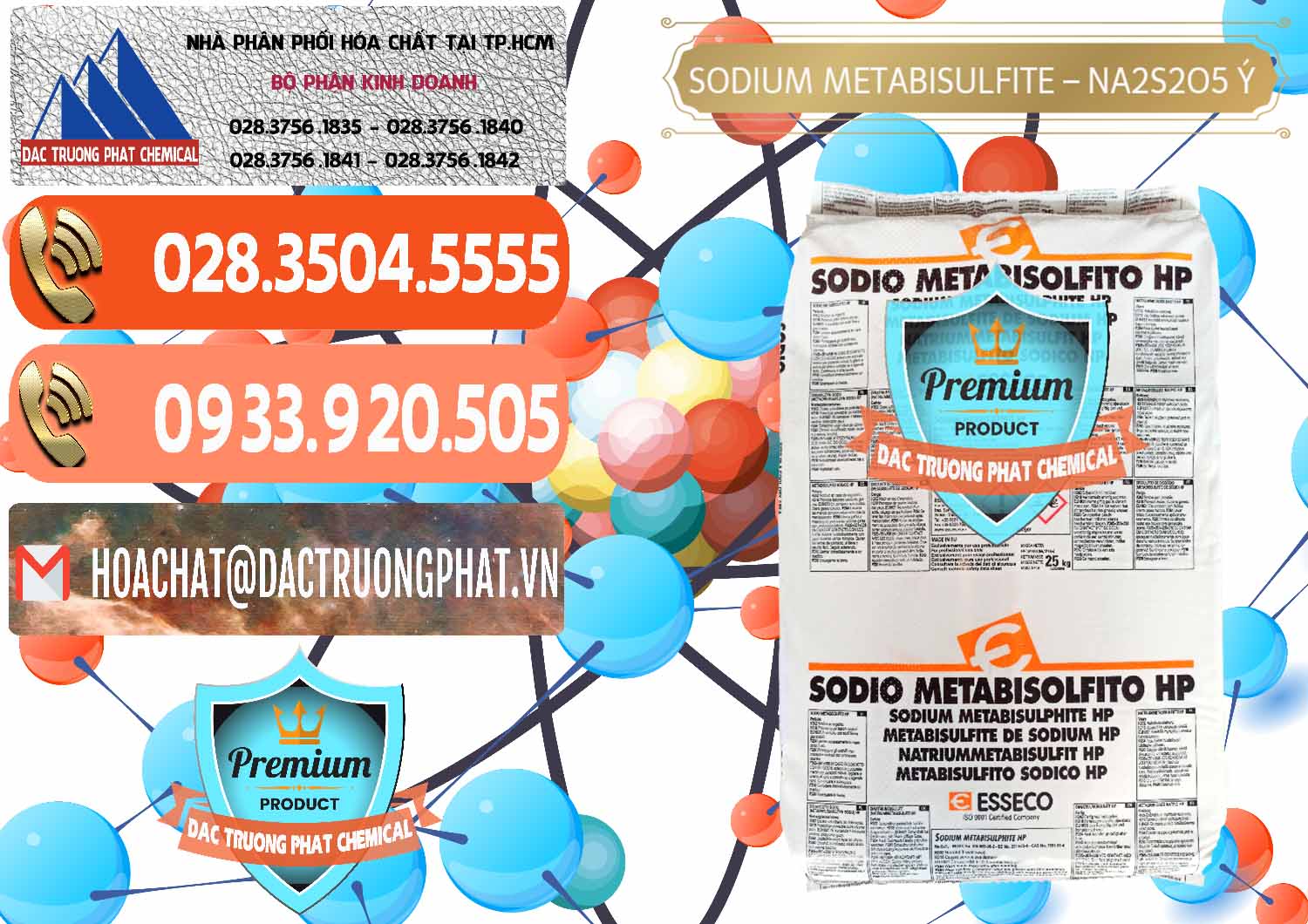 Nơi bán _ cung ứng Sodium Metabisulfite - NA2S2O5 Food Grade Esseco Ý Italy - 0146 - Nơi chuyên cung cấp ( bán ) hóa chất tại TP.HCM - hoachatmientay.com
