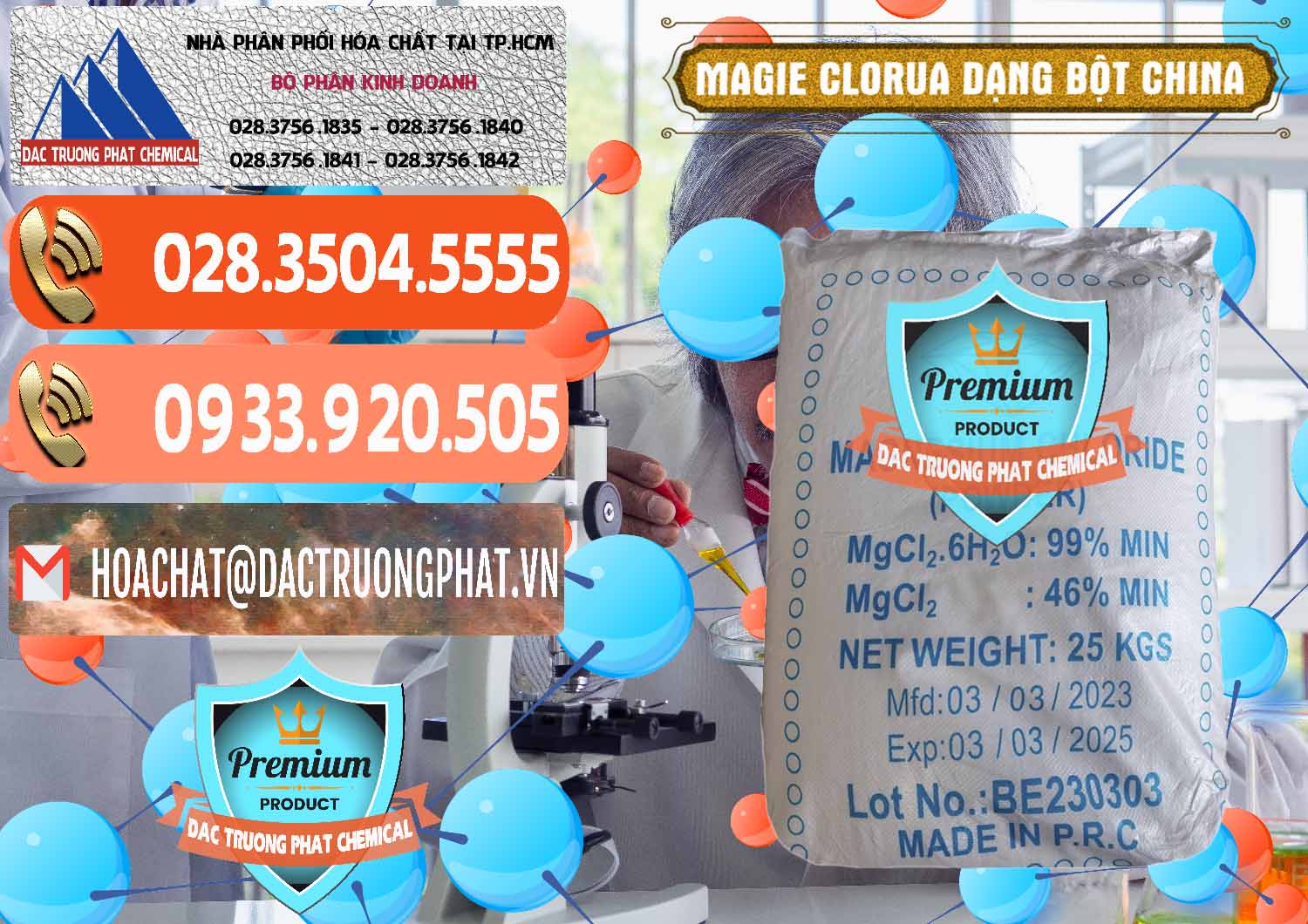 Đơn vị chuyên bán - phân phối Magie Clorua – MGCL2 96% Dạng Bột Logo Kim Cương Trung Quốc China - 0387 - Chuyên nhập khẩu ( cung cấp ) hóa chất tại TP.HCM - hoachatmientay.com