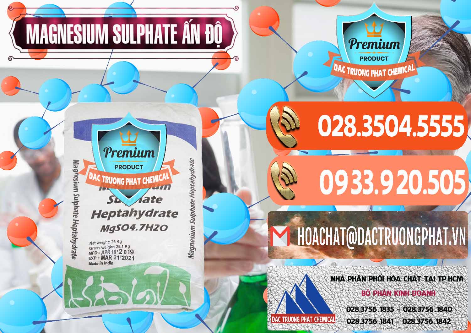 Cty cung ứng ( bán ) MGSO4.7H2O – Magnesium Sulphate Heptahydrate Ấn Độ India - 0362 - Công ty phân phối ( cung cấp ) hóa chất tại TP.HCM - hoachatmientay.com