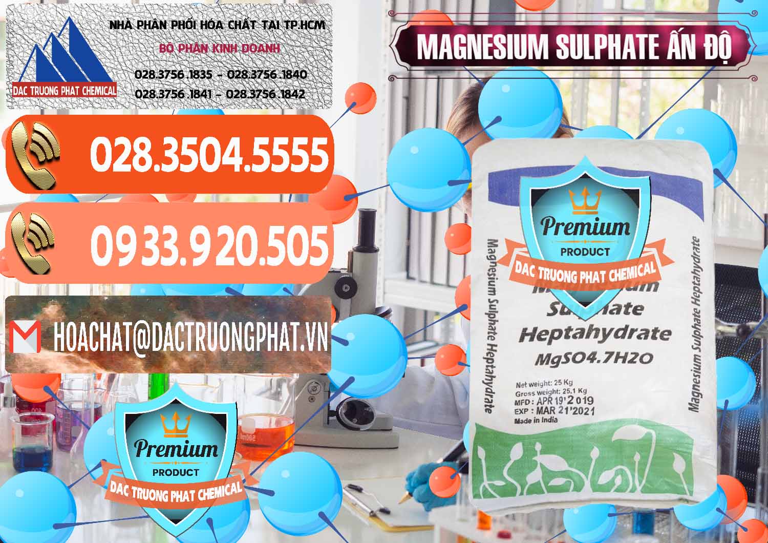 Nhà phân phối - bán MGSO4.7H2O – Magnesium Sulphate Heptahydrate Ấn Độ India - 0362 - Cty bán - phân phối hóa chất tại TP.HCM - hoachatmientay.com