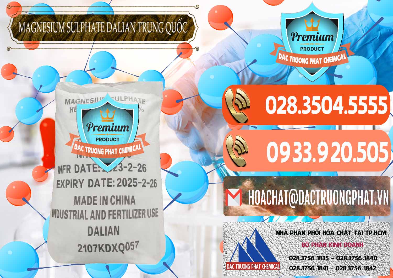 Chuyên cung cấp và bán MGSO4.7H2O – Magnesium Sulphate Heptahydrate Dalian Trung Quốc China - 0393 - Cty cung cấp & phân phối hóa chất tại TP.HCM - hoachatmientay.com