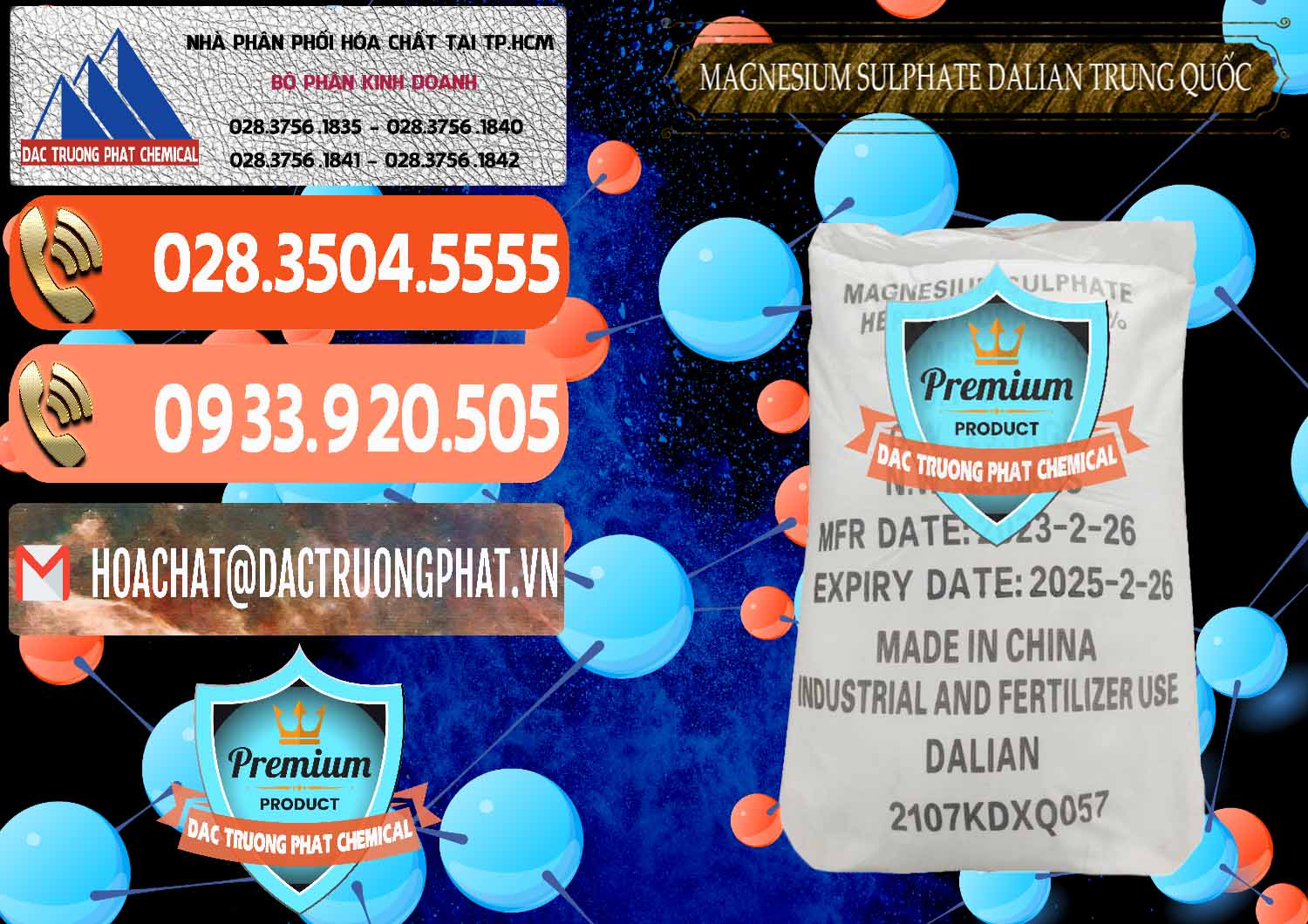 Nơi phân phối & bán MGSO4.7H2O – Magnesium Sulphate Heptahydrate Dalian Trung Quốc China - 0393 - Nhập khẩu _ cung cấp hóa chất tại TP.HCM - hoachatmientay.com