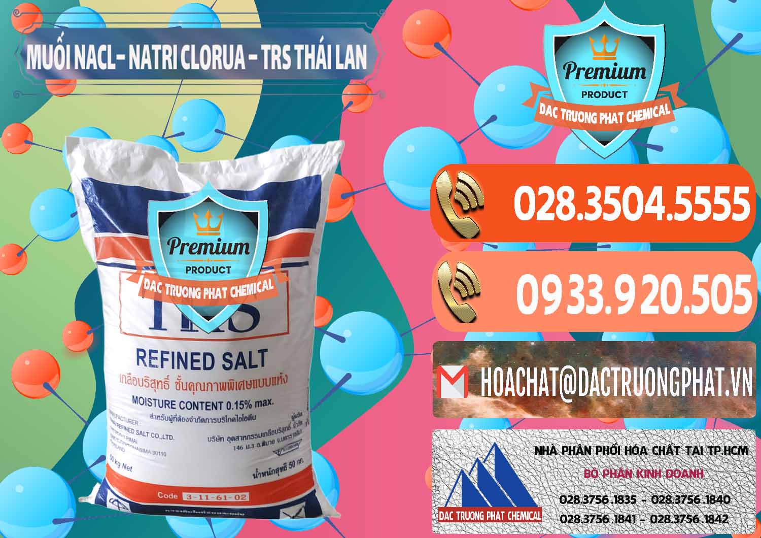 Chuyên cung cấp ( bán ) Muối NaCL – Sodium Chloride TRS Thái Lan - 0096 - Nơi chuyên cung ứng - phân phối hóa chất tại TP.HCM - hoachatmientay.com