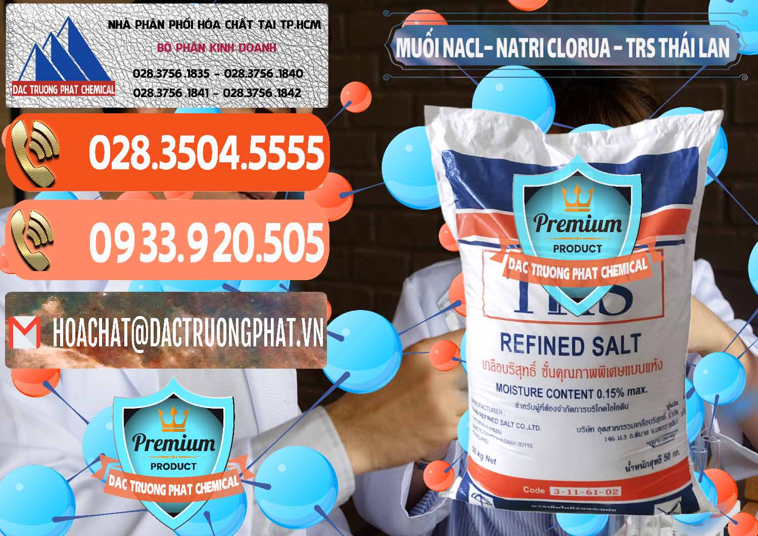 Chuyên phân phối & bán Muối NaCL – Sodium Chloride TRS Thái Lan - 0096 - Chuyên cung cấp ( phân phối ) hóa chất tại TP.HCM - hoachatmientay.com