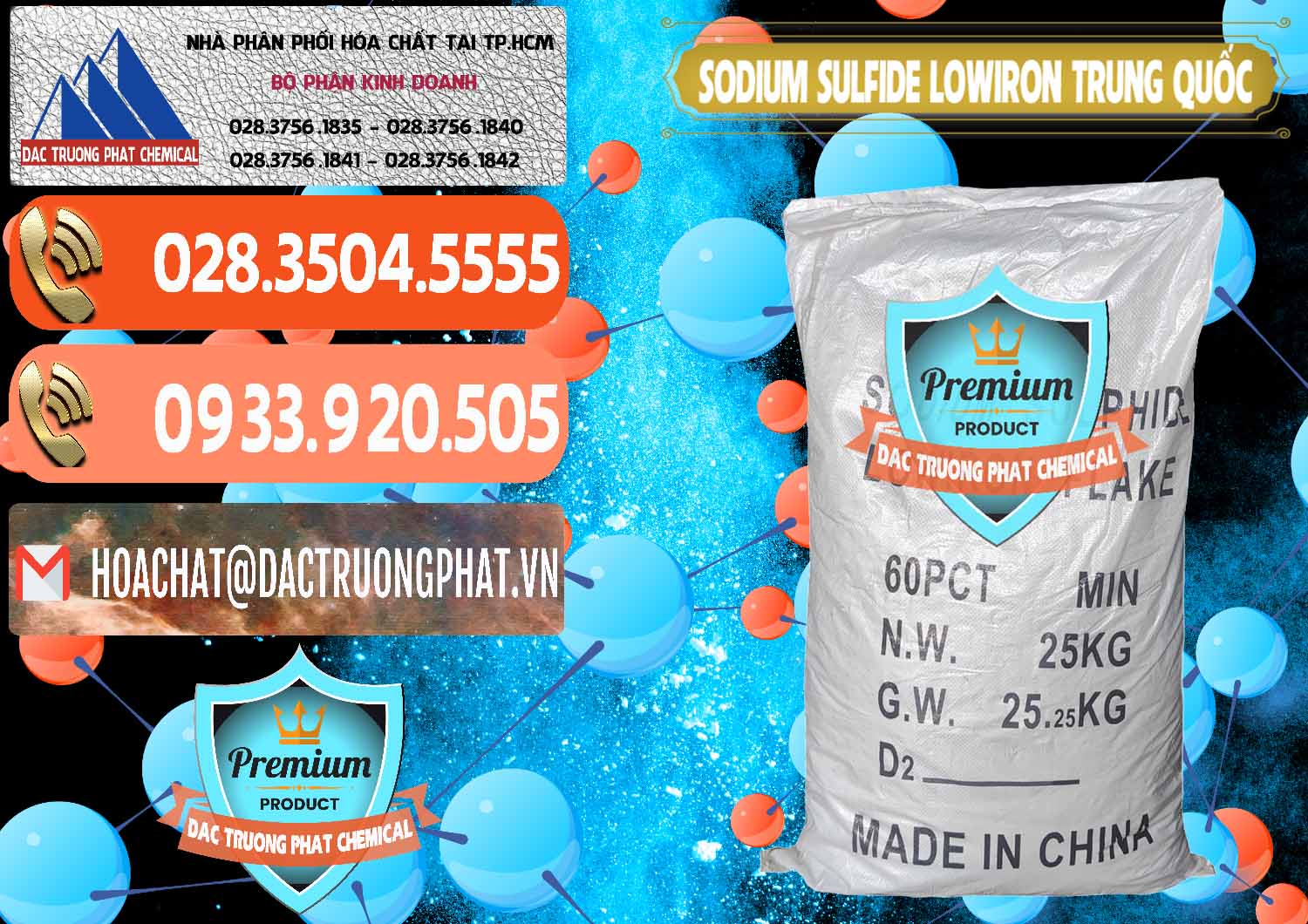 Đơn vị chuyên bán ( phân phối ) Sodium Sulfide NA2S – Đá Thối Lowiron Trung Quốc China - 0227 - Đơn vị chuyên phân phối - nhập khẩu hóa chất tại TP.HCM - hoachatmientay.com