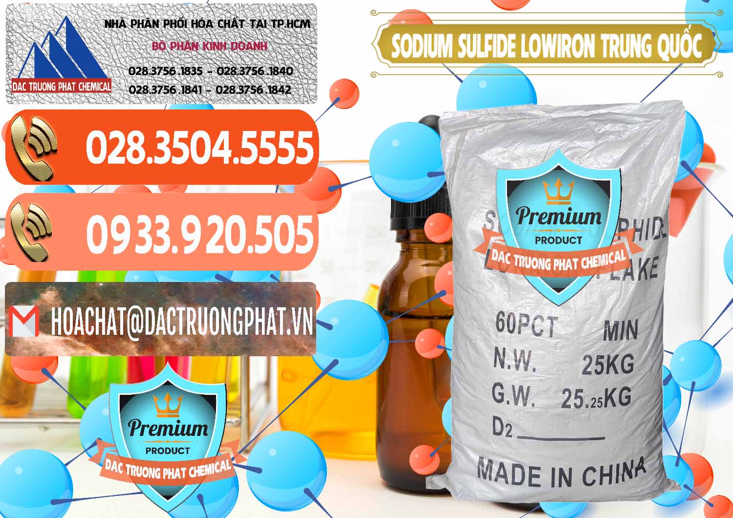 Đơn vị phân phối _ bán Sodium Sulfide NA2S – Đá Thối Lowiron Trung Quốc China - 0227 - Đơn vị bán _ phân phối hóa chất tại TP.HCM - hoachatmientay.com