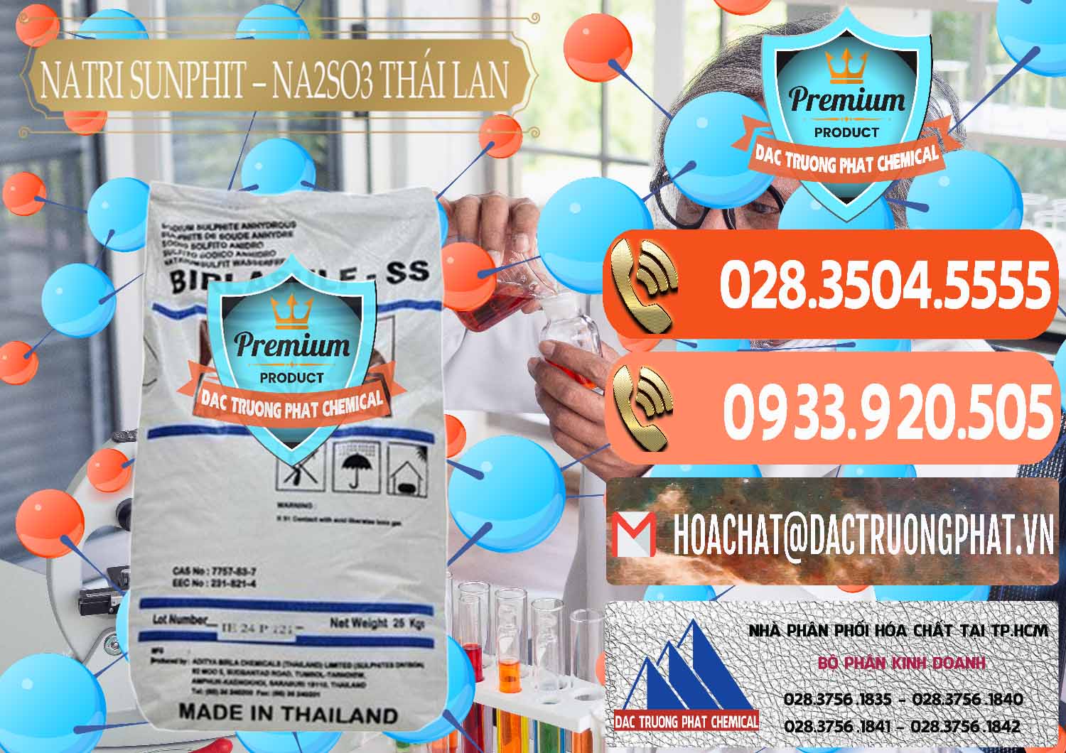 Đơn vị chuyên nhập khẩu ( bán ) Natri Sunphit - NA2SO3 Thái Lan - 0105 - Công ty cung ứng & phân phối hóa chất tại TP.HCM - hoachatmientay.com