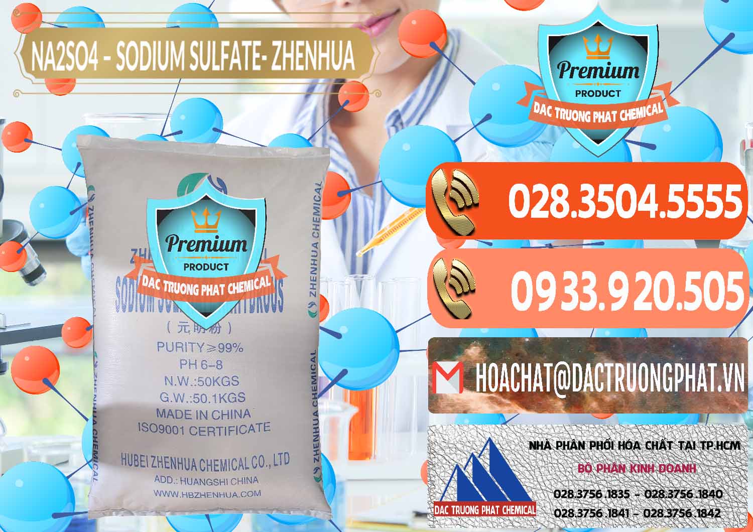 Nhà bán hàng þ phân phối hóa chất Sodium Sulfate | Muối Suphate Natri Dạng Bột Zhenhua Trung Quốc China Công ty chuyên bán ( cung cấp ) Sodium Sulphate - Muối Sunfat Na2SO4 Zhenhua Trung Quốc China - 0101 - Chuyên bán ( cung cấp ) hóa chất tại TP.HCM - hoachatmientay.com