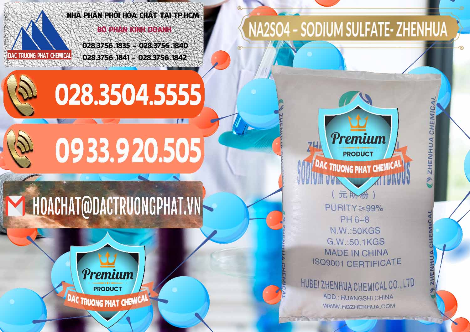 Chuyên nhập khẩu - bán Sodium Sulphate - Muối Sunfat Na2SO4 Zhenhua Trung Quốc China - 0101 - Cty chuyên bán & cung cấp hóa chất tại TP.HCM - hoachatmientay.com