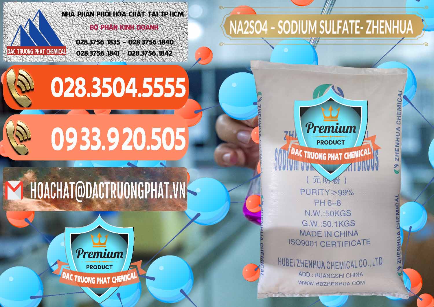 Cty chuyên cung cấp và bán Sodium Sulphate - Muối Sunfat Na2SO4 Zhenhua Trung Quốc China - 0101 - Chuyên bán và phân phối hóa chất tại TP.HCM - hoachatmientay.com