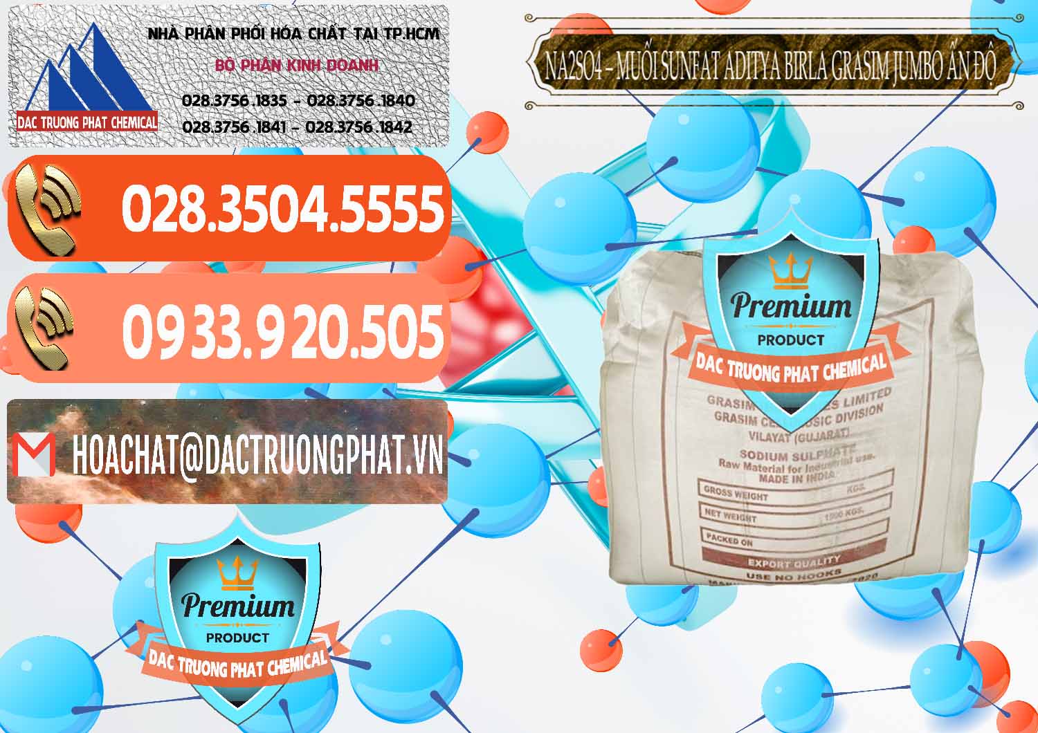 Bán và phân phối Sodium Sulphate - Muối Sunfat Na2SO4 Jumbo Bành Aditya Birla Grasim Ấn Độ India - 0357 - Cty chuyên bán - phân phối hóa chất tại TP.HCM - hoachatmientay.com