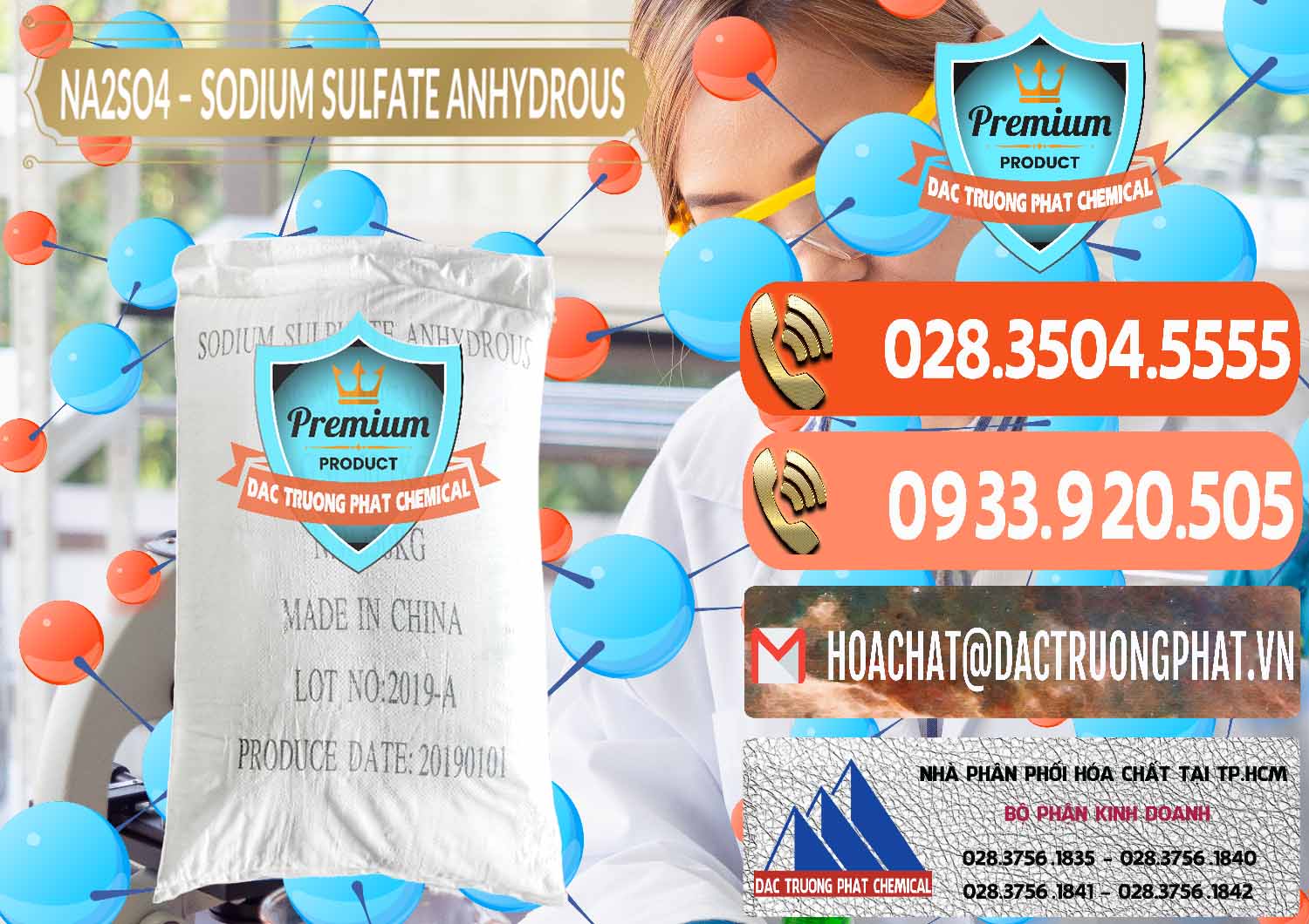 Cty phân phối và bán Sodium Sulphate - Muối Sunfat Na2SO4 PH 6-8 Trung Quốc China - 0099 - Nơi chuyên phân phối và kinh doanh hóa chất tại TP.HCM - hoachatmientay.com