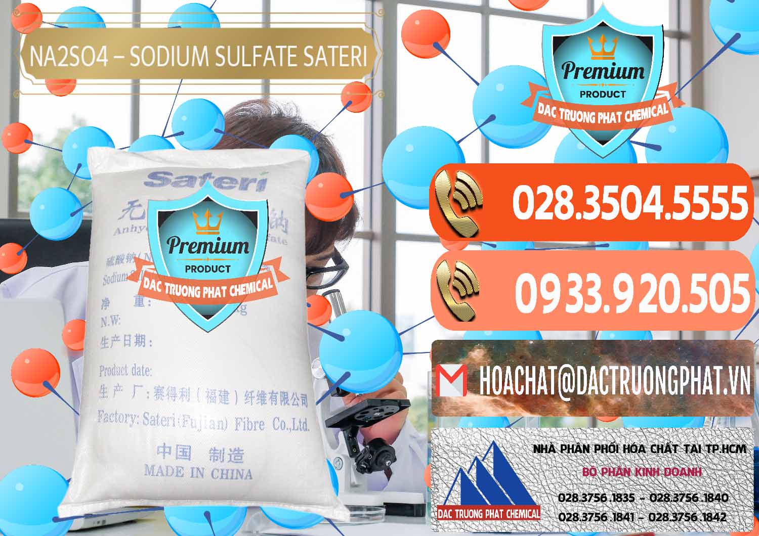 Nơi phân phối & bán Sodium Sulphate - Muối Sunfat Na2SO4 Sateri Trung Quốc China - 0100 - Nhà cung cấp ( bán ) hóa chất tại TP.HCM - hoachatmientay.com