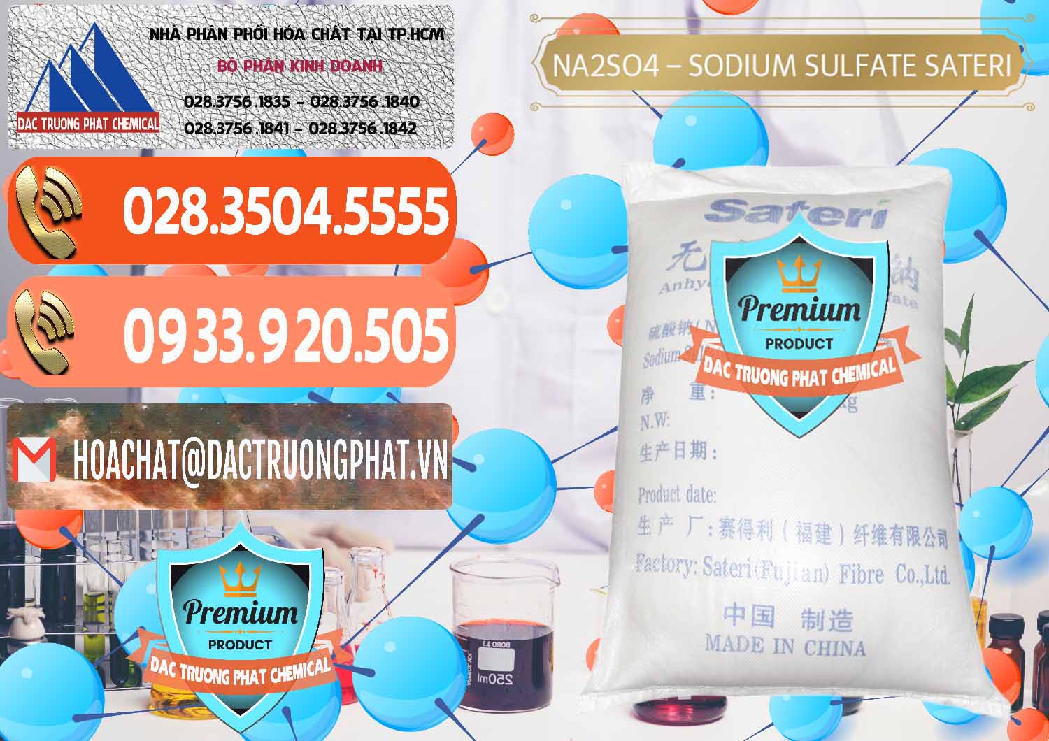 Nơi chuyên cung ứng \ bán Muối Sulfate Sodium Bột \ Muối Sulfate Sateri Trung Quốc China Đơn vị phân phối - bán Sodium Sulphate - Muối Sunfat Na2SO4 Sateri Trung Quốc China - 0100 - Nơi bán - phân phối hóa chất tại TP.HCM - hoachatmientay.com