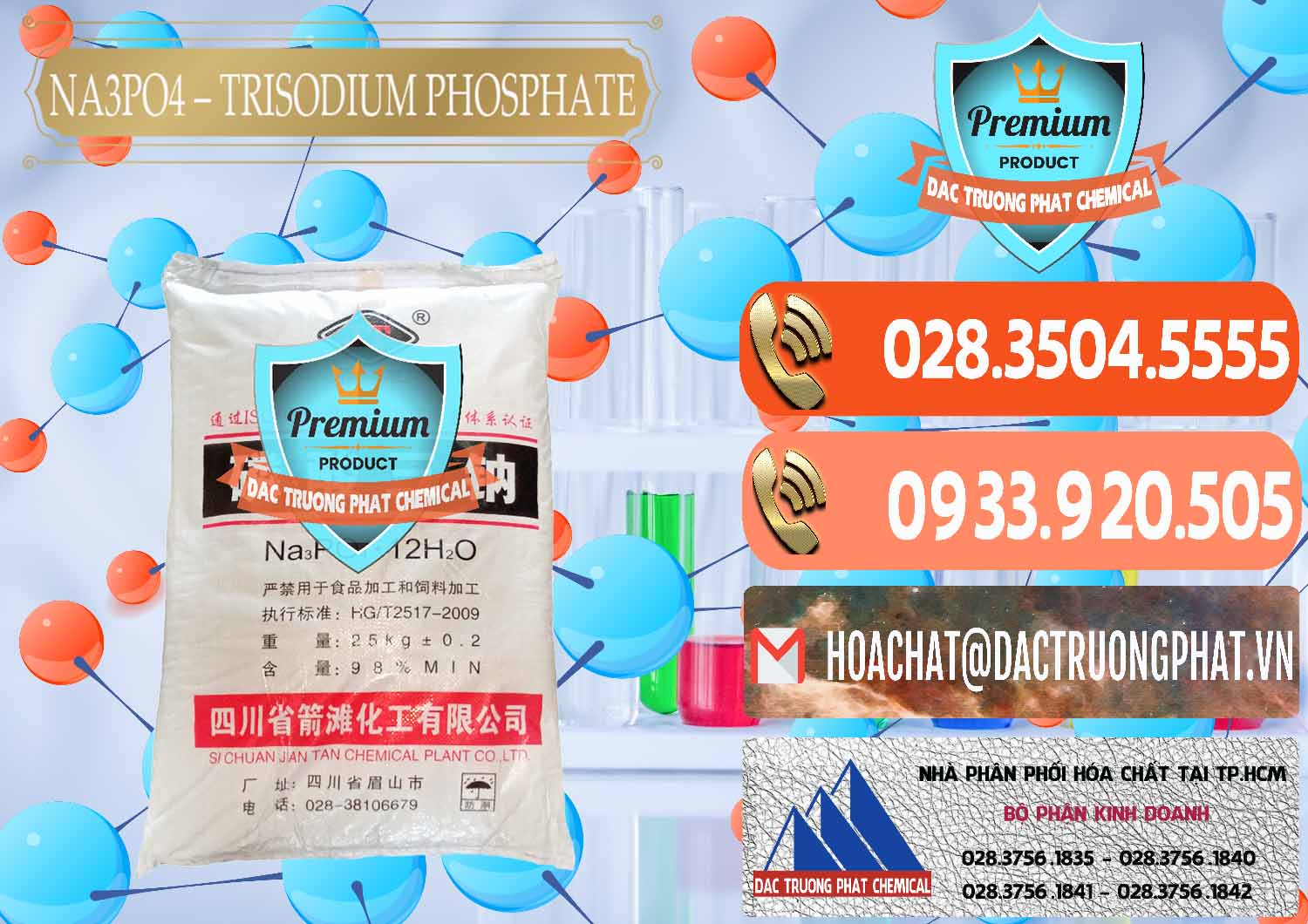 Nơi bán và cung ứng Na3PO4 – Trisodium Phosphate Trung Quốc China JT - 0102 - Đơn vị chuyên cung cấp ( kinh doanh ) hóa chất tại TP.HCM - hoachatmientay.com