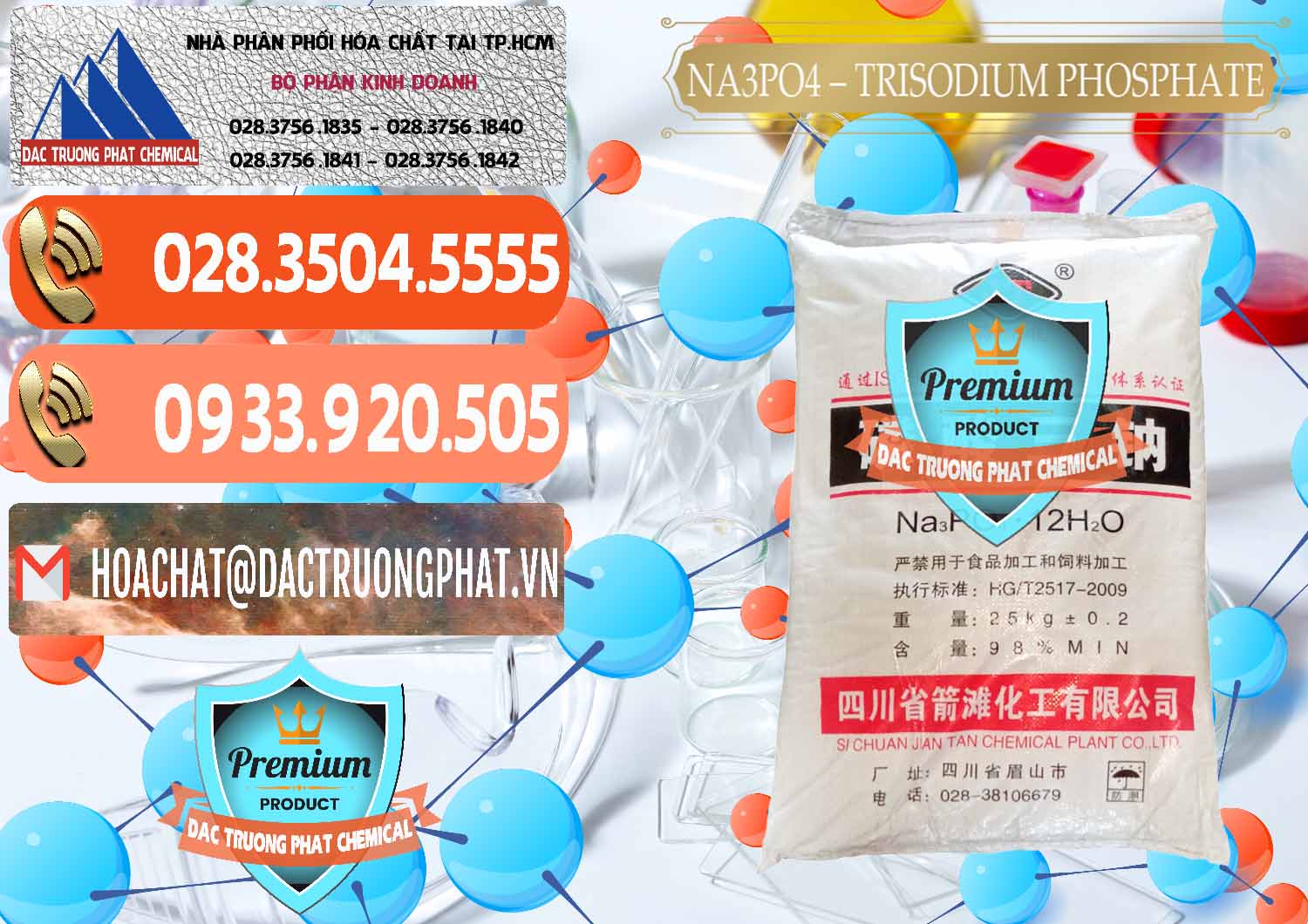 Chuyên phân phối & bán Na3PO4 – Trisodium Phosphate Trung Quốc China JT - 0102 - Cty cung cấp _ kinh doanh hóa chất tại TP.HCM - hoachatmientay.com