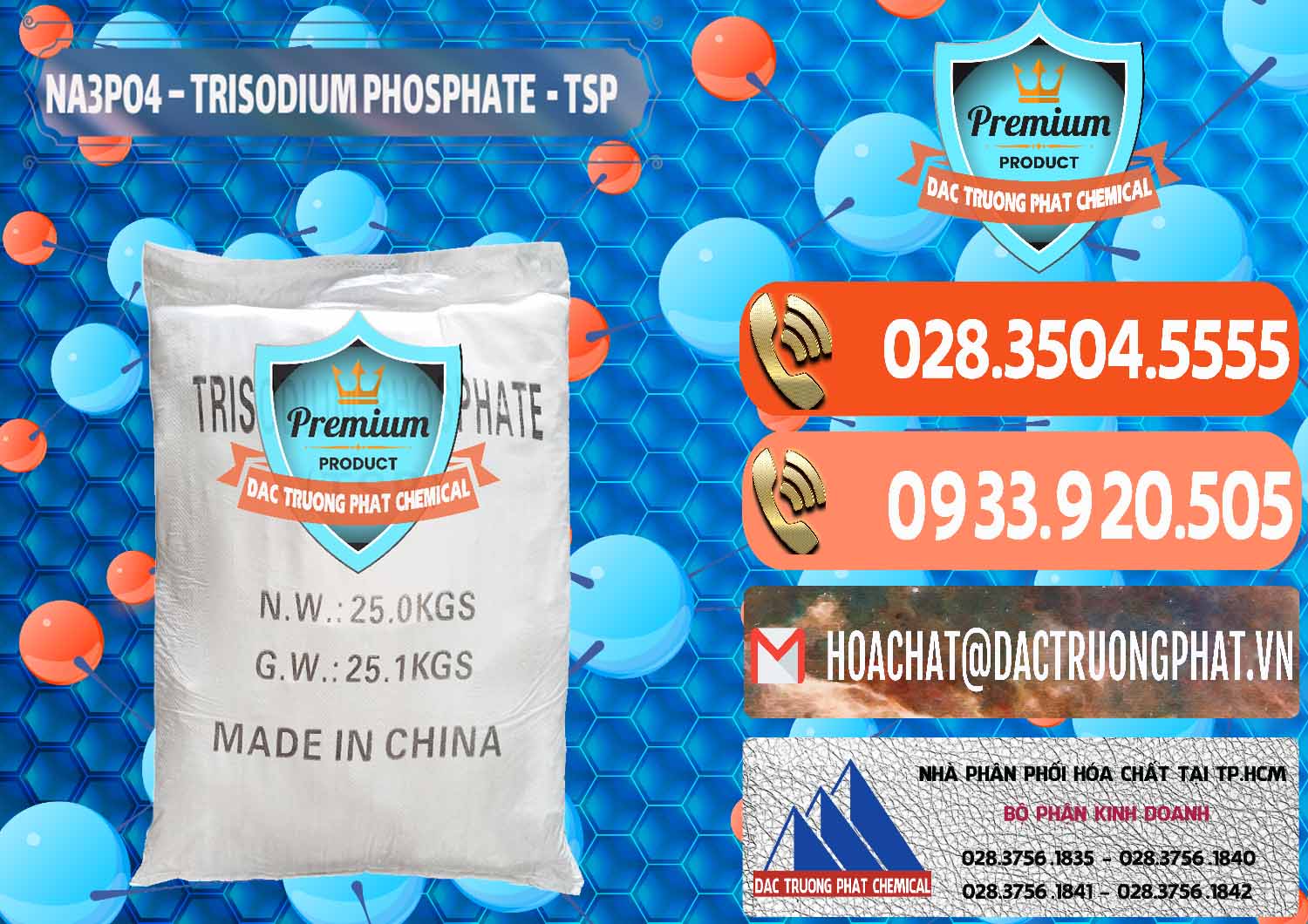 Công ty chuyên phân phối - bán Na3PO4 – Trisodium Phosphate Trung Quốc China TSP - 0103 - Chuyên phân phối và cung ứng hóa chất tại TP.HCM - hoachatmientay.com