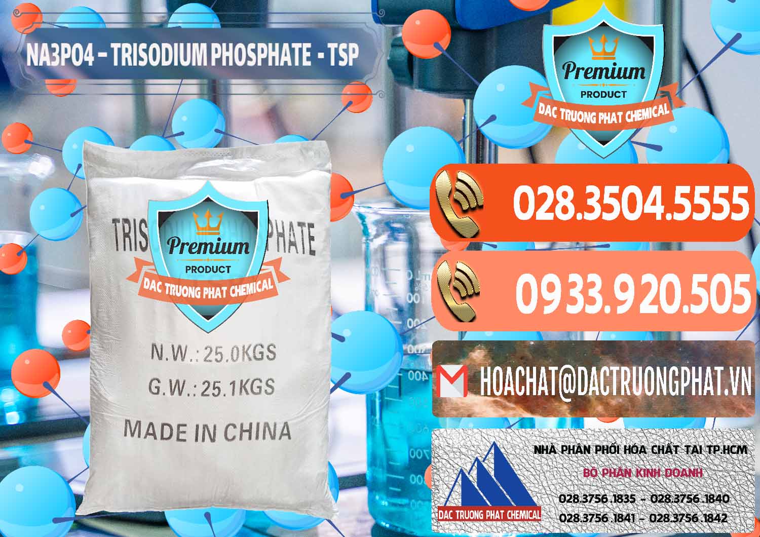 Công ty bán - cung cấp Na3PO4 – Trisodium Phosphate Trung Quốc China TSP - 0103 - Công ty nhập khẩu - phân phối hóa chất tại TP.HCM - hoachatmientay.com