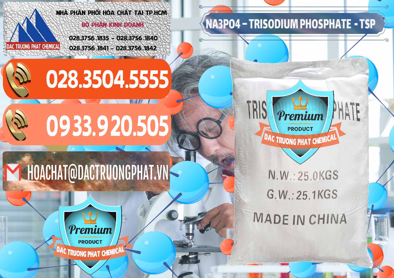 Đơn vị chuyên kinh doanh và bán Na3PO4 – Trisodium Phosphate Trung Quốc China TSP - 0103 - Công ty cung cấp - phân phối hóa chất tại TP.HCM - hoachatmientay.com