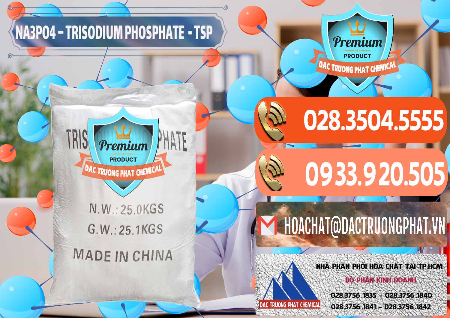 Đơn vị chuyên cung ứng — bán Natri Phosphat Bột - Trisodium Phosphate TSP Trung Quốc China tại Vĩnh Long Nơi chuyên phân phối - bán Na3PO4 – Trisodium Phosphate Trung Quốc China TSP - 0103 - Phân phối & kinh doanh hóa chất tại TP.HCM - hoachatmientay.com