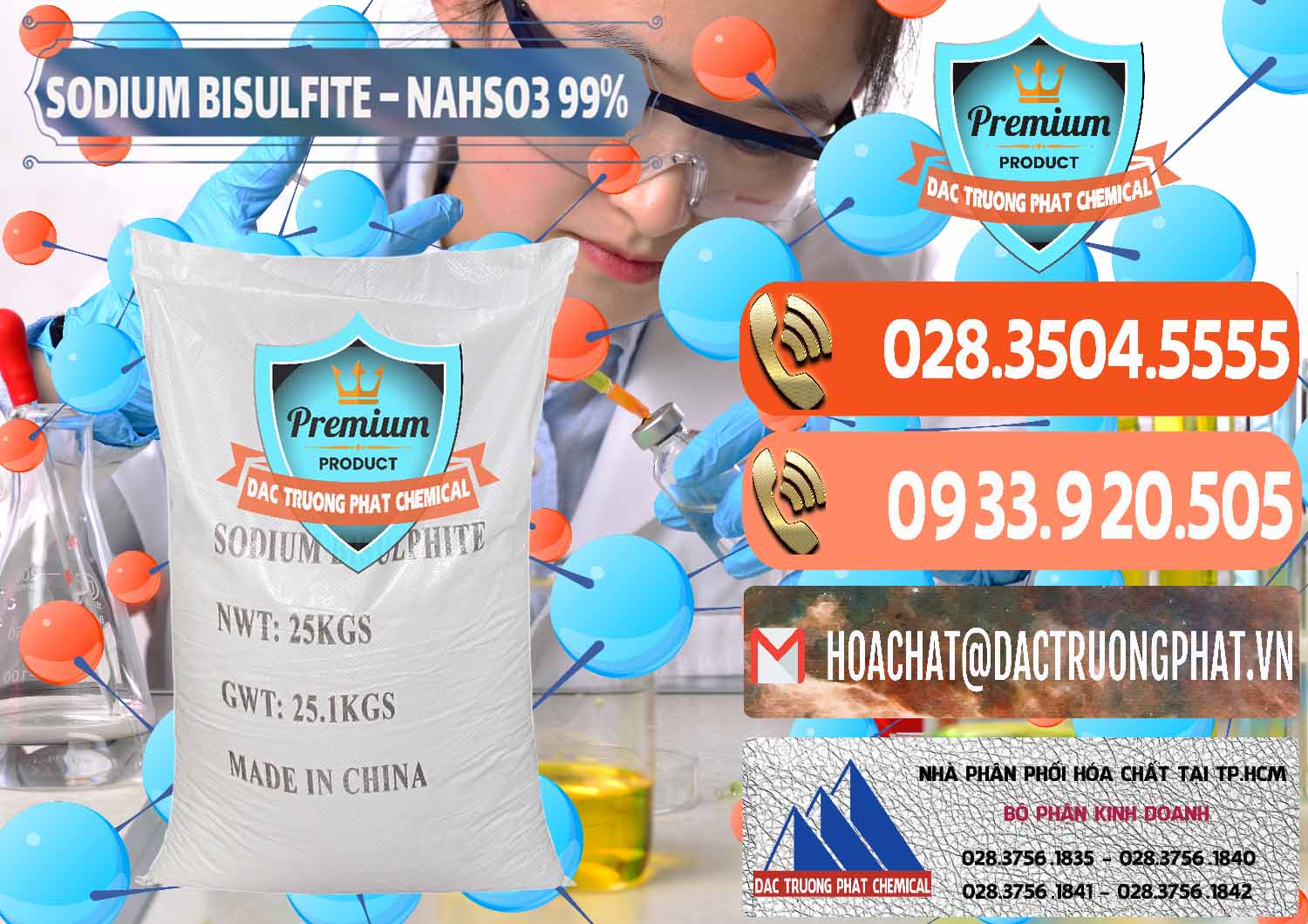 Bán - cung ứng Sodium Bisulfite – NAHSO3 Trung Quốc China - 0140 - Nơi bán - cung cấp hóa chất tại TP.HCM - hoachatmientay.com