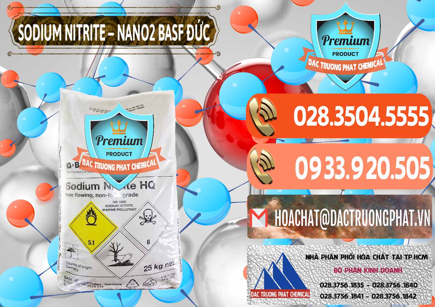 Nơi chuyên bán ( phân phối ) Sodium Nitrite - NANO2 Đức BASF Germany - 0148 - Đơn vị chuyên cung cấp - nhập khẩu hóa chất tại TP.HCM - hoachatmientay.com