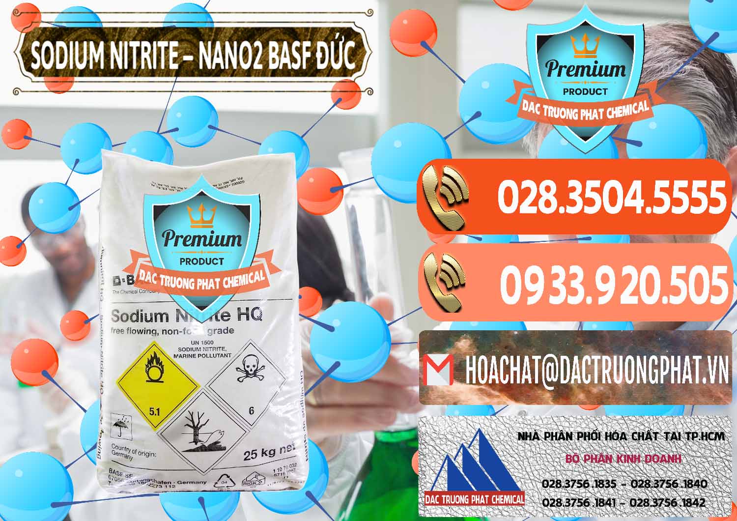 Công ty chuyên nhập khẩu & bán Sodium Nitrite - NANO2 Đức BASF Germany - 0148 - Chuyên bán & cung cấp hóa chất tại TP.HCM - hoachatmientay.com