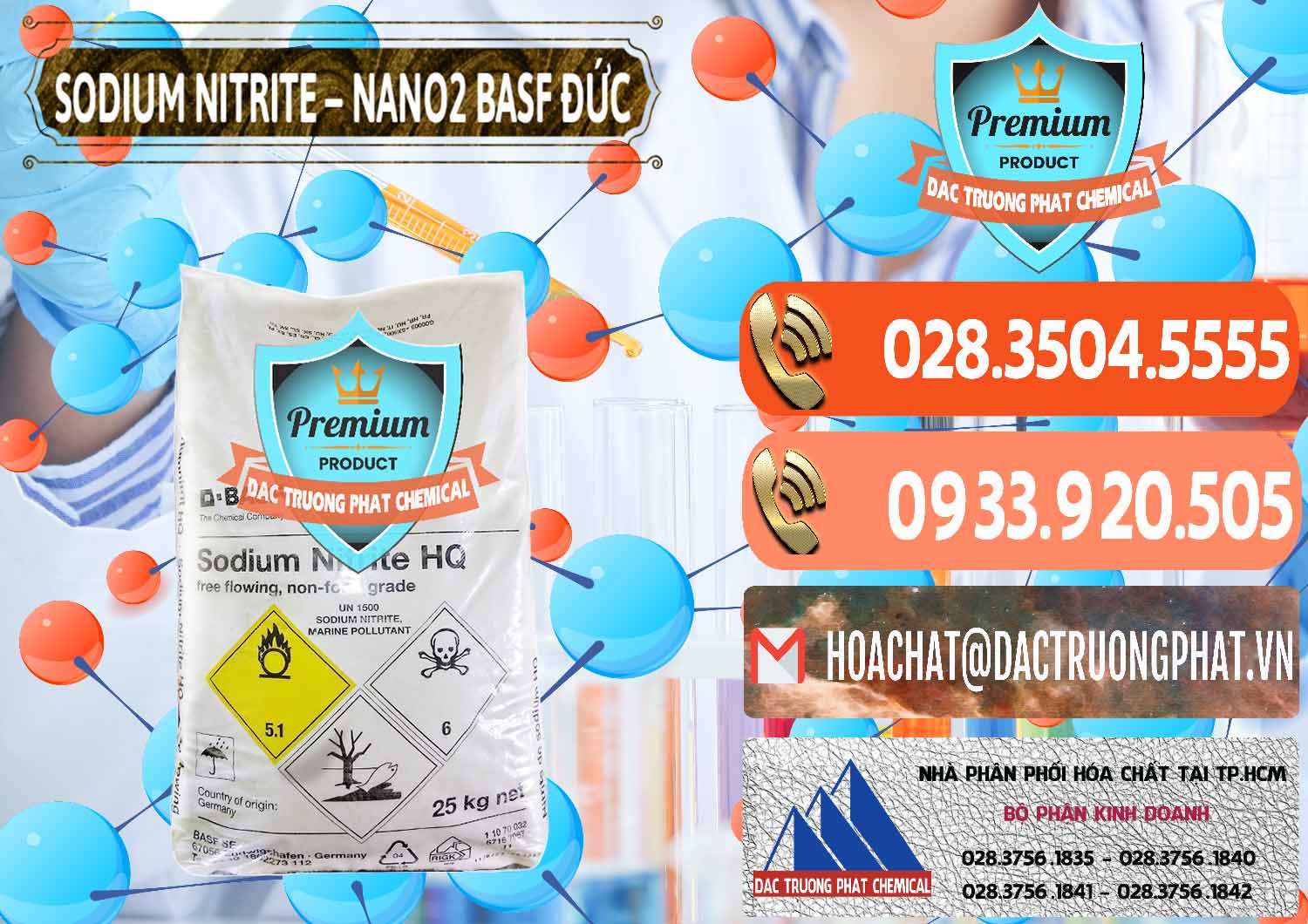 Bán & phân phối Sodium Nitrite - NANO2 Đức BASF Germany - 0148 - Cty chuyên cung cấp và kinh doanh hóa chất tại TP.HCM - hoachatmientay.com